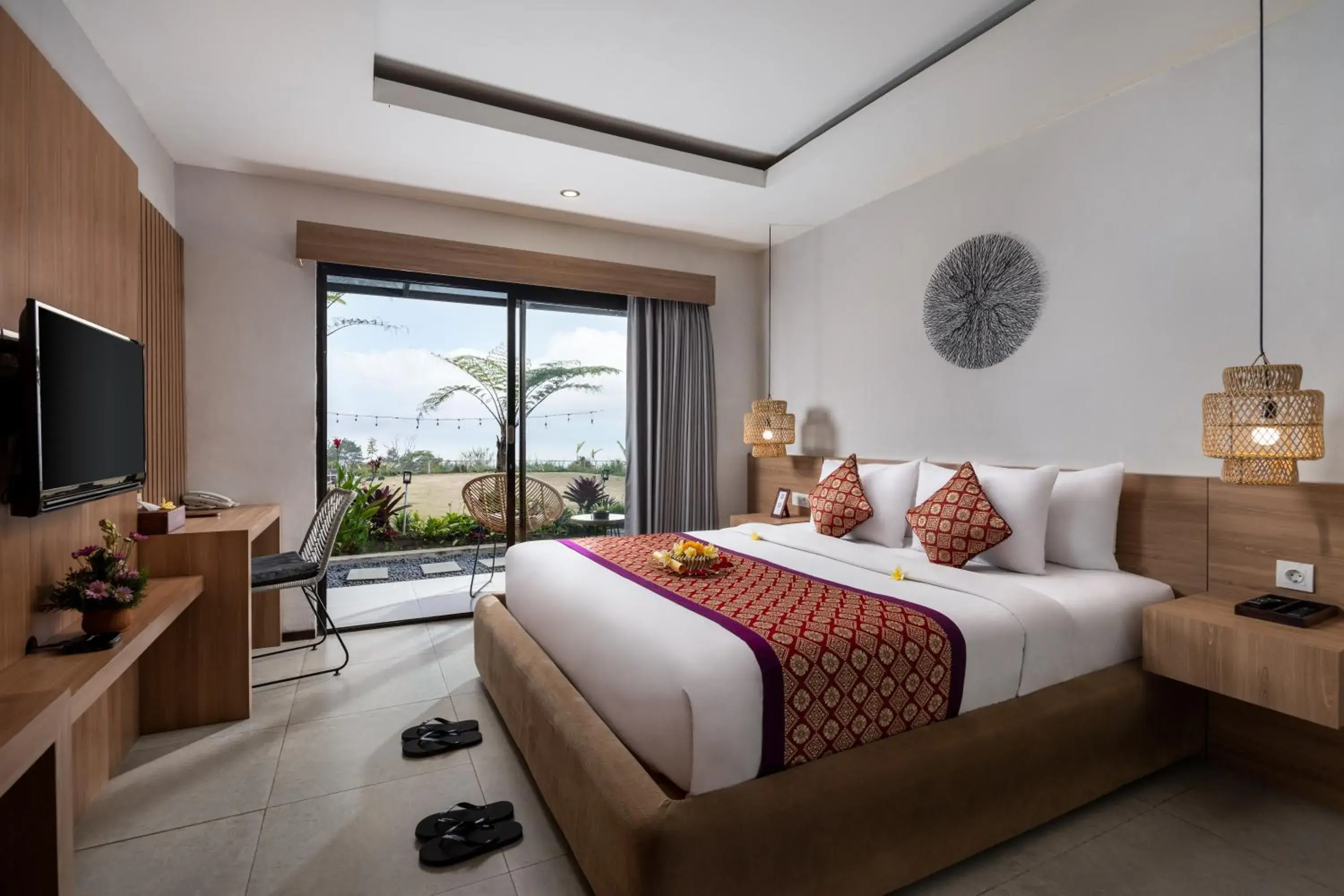 Deluxe Garden View in Pramana Zahill Kintamani Deluxe Garden View in Pramana Zahill Kintamani