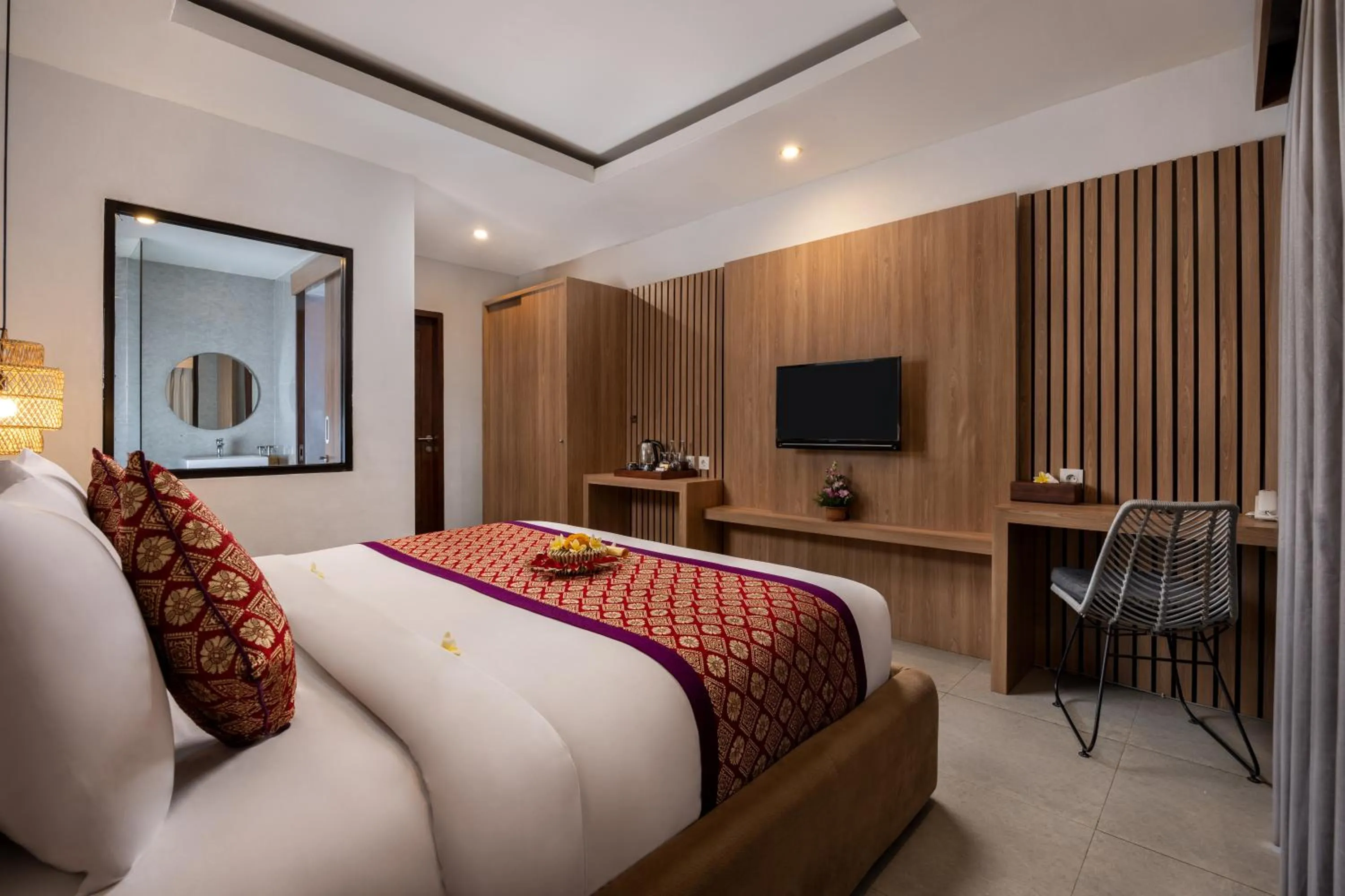 Bedroom, Bed in Pramana Zahill Kintamani