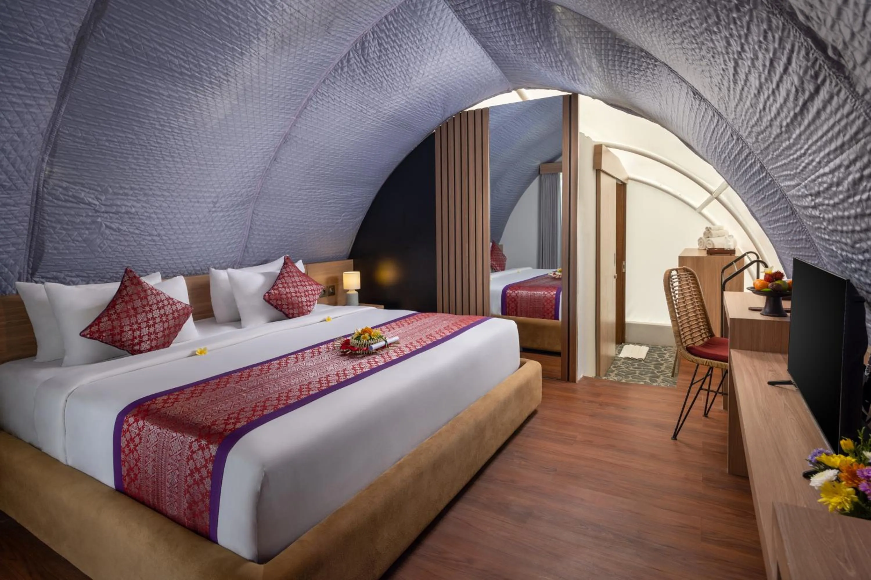 Bed in Pramana Zahill Kintamani