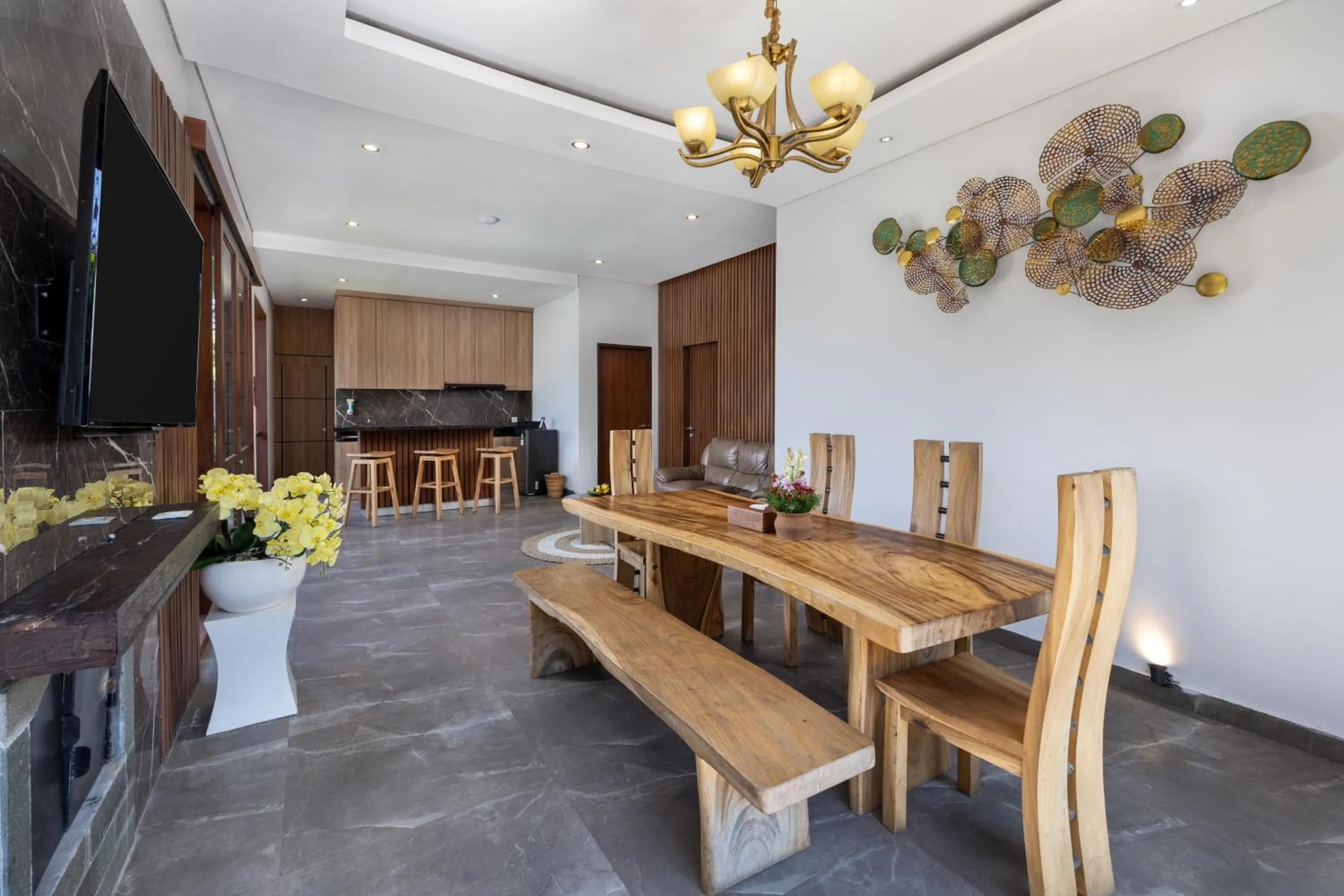 Living room in Pramana Zahill Kintamani