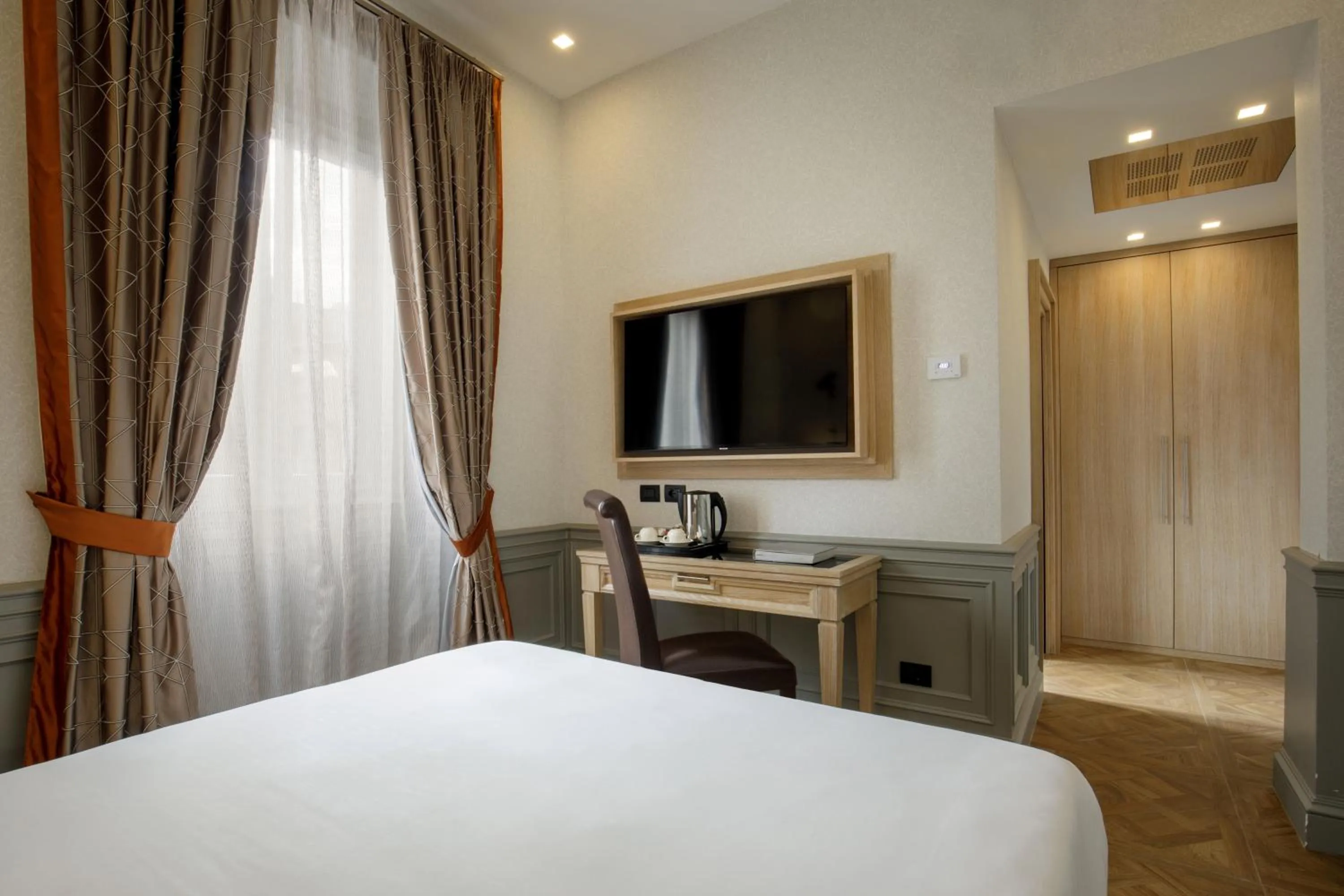 Bed in Hotel Morgana