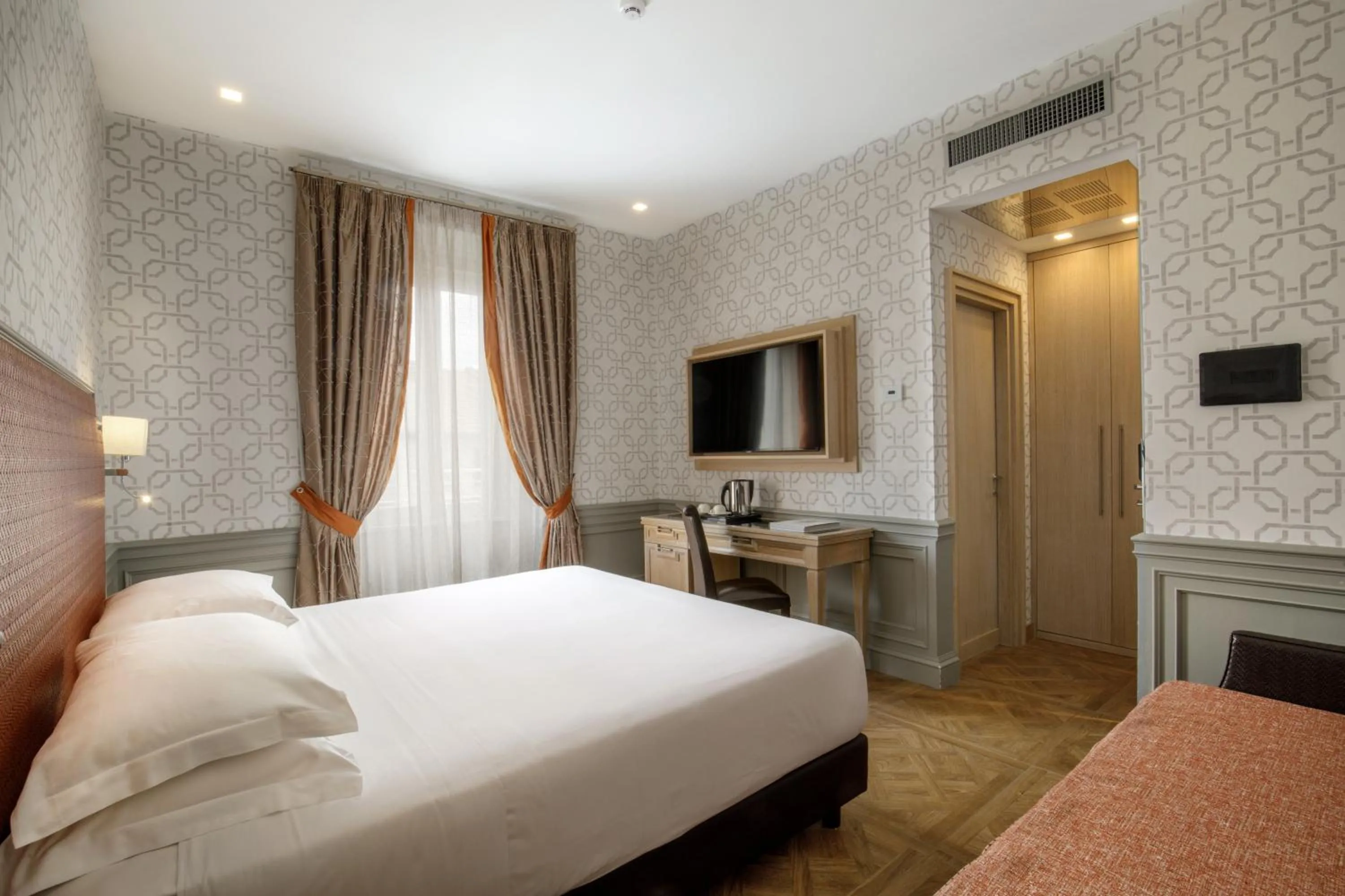 Bed in Hotel Morgana