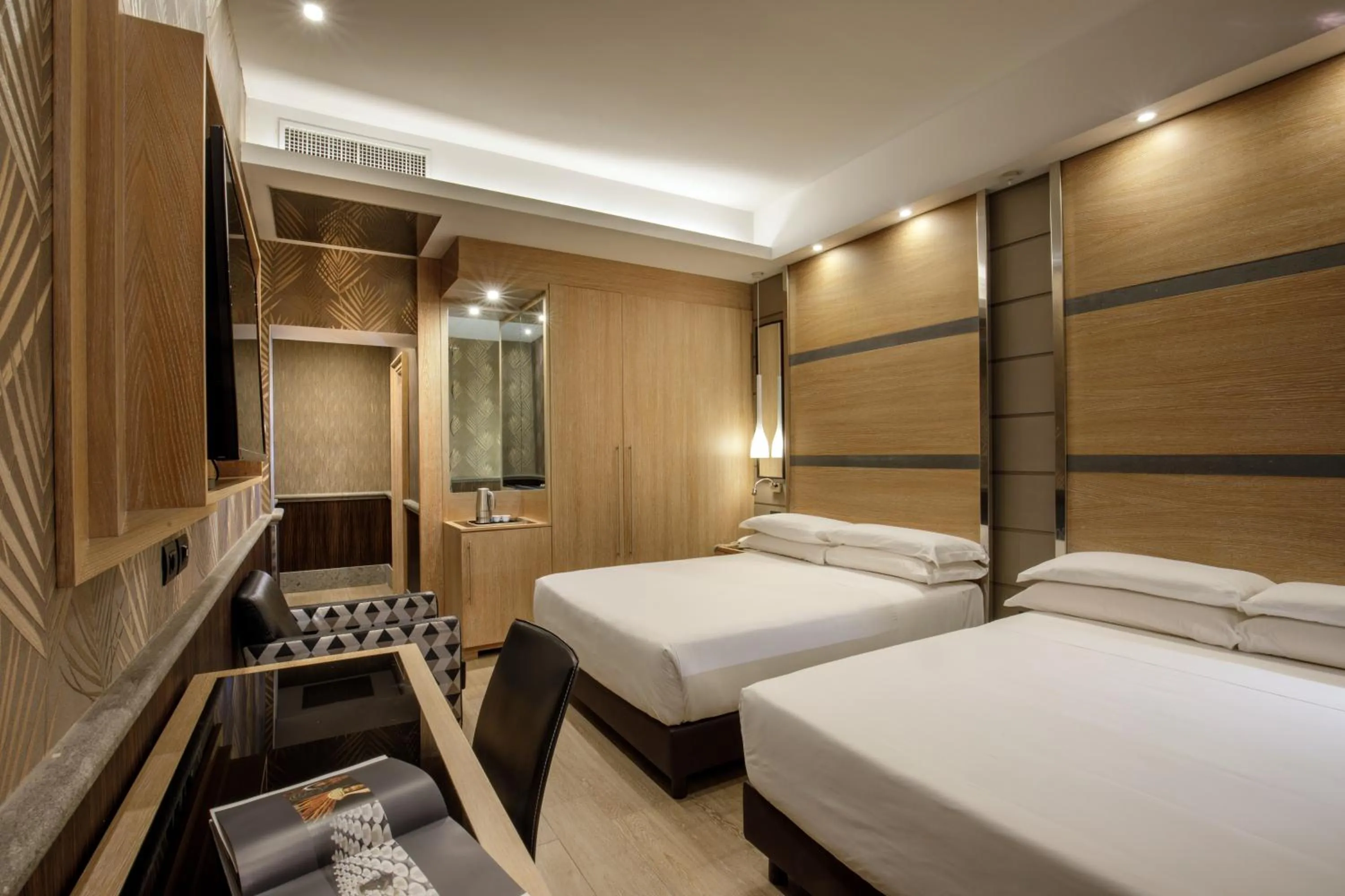 Bed in Hotel Morgana