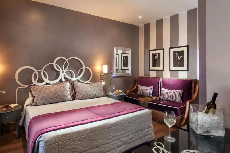 Bed in Hotel Morgana