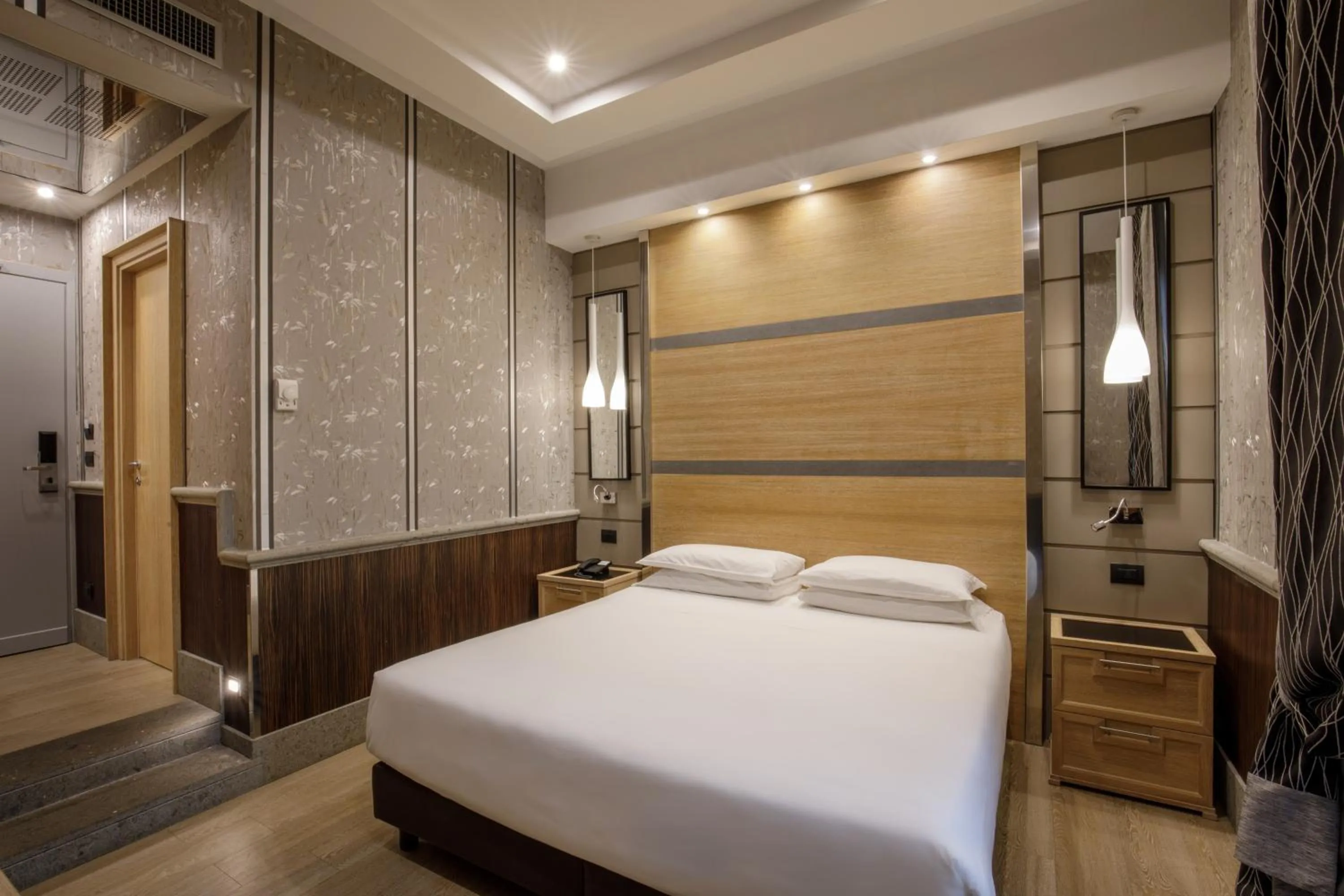 Bed in Hotel Morgana