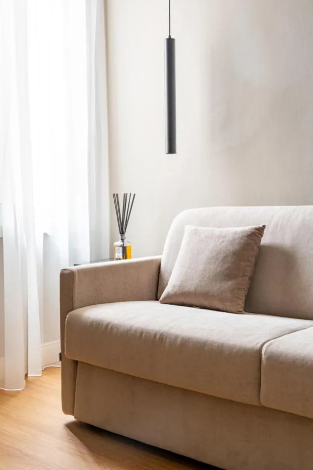 Seating area in Flom Boutique Hotel