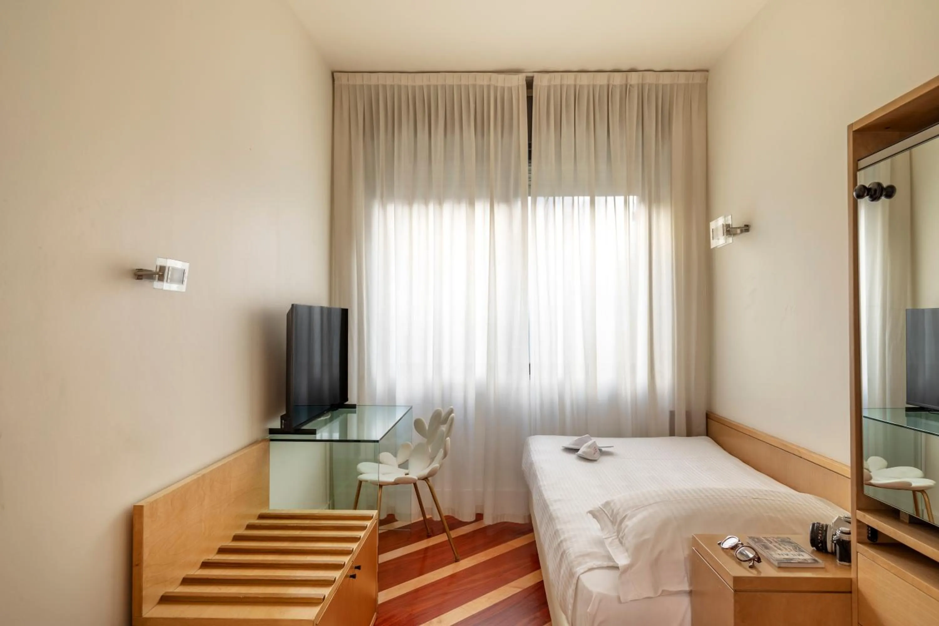 Bed in Hotel Sanpi Milano