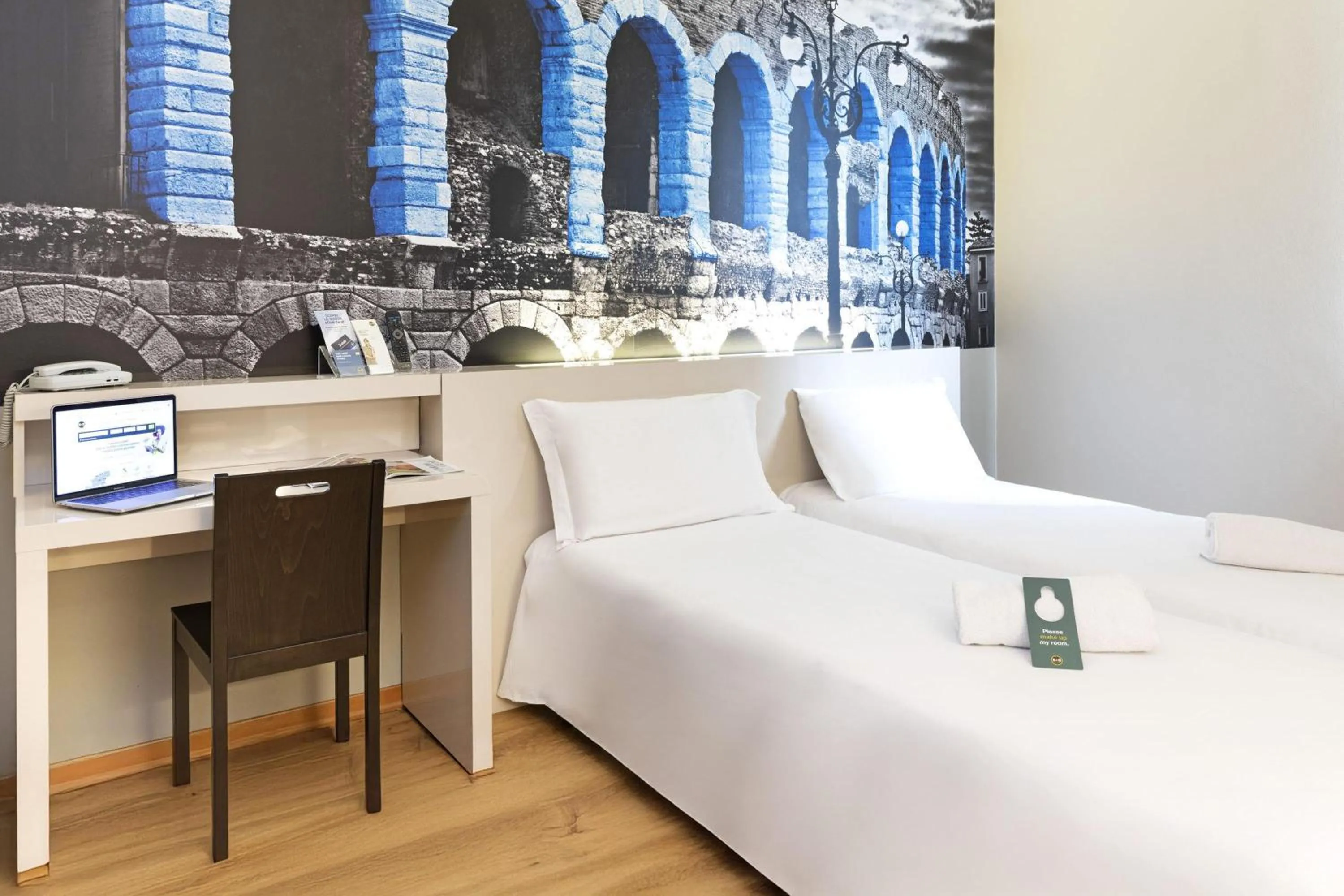 Photo of the whole room, Bed in B&B Hotel Verona