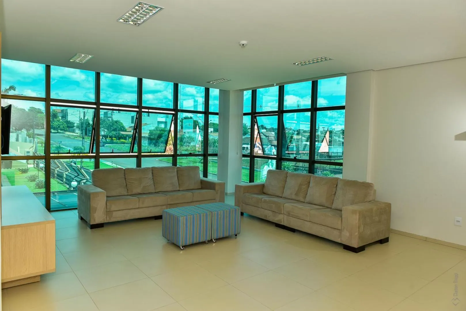 Living room in Hotel Plaza Garden