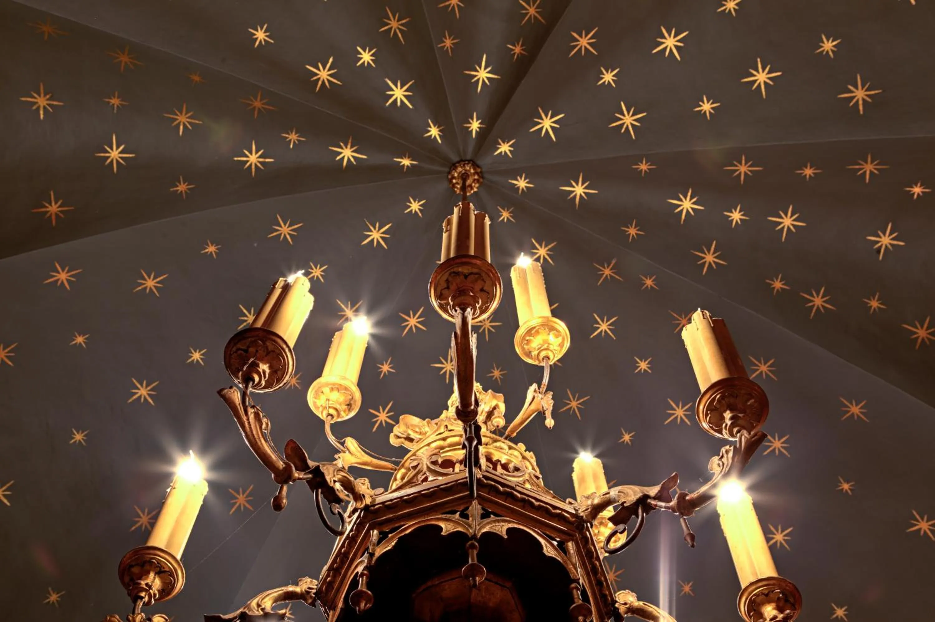 Decorative detail in Due Torri Hotel