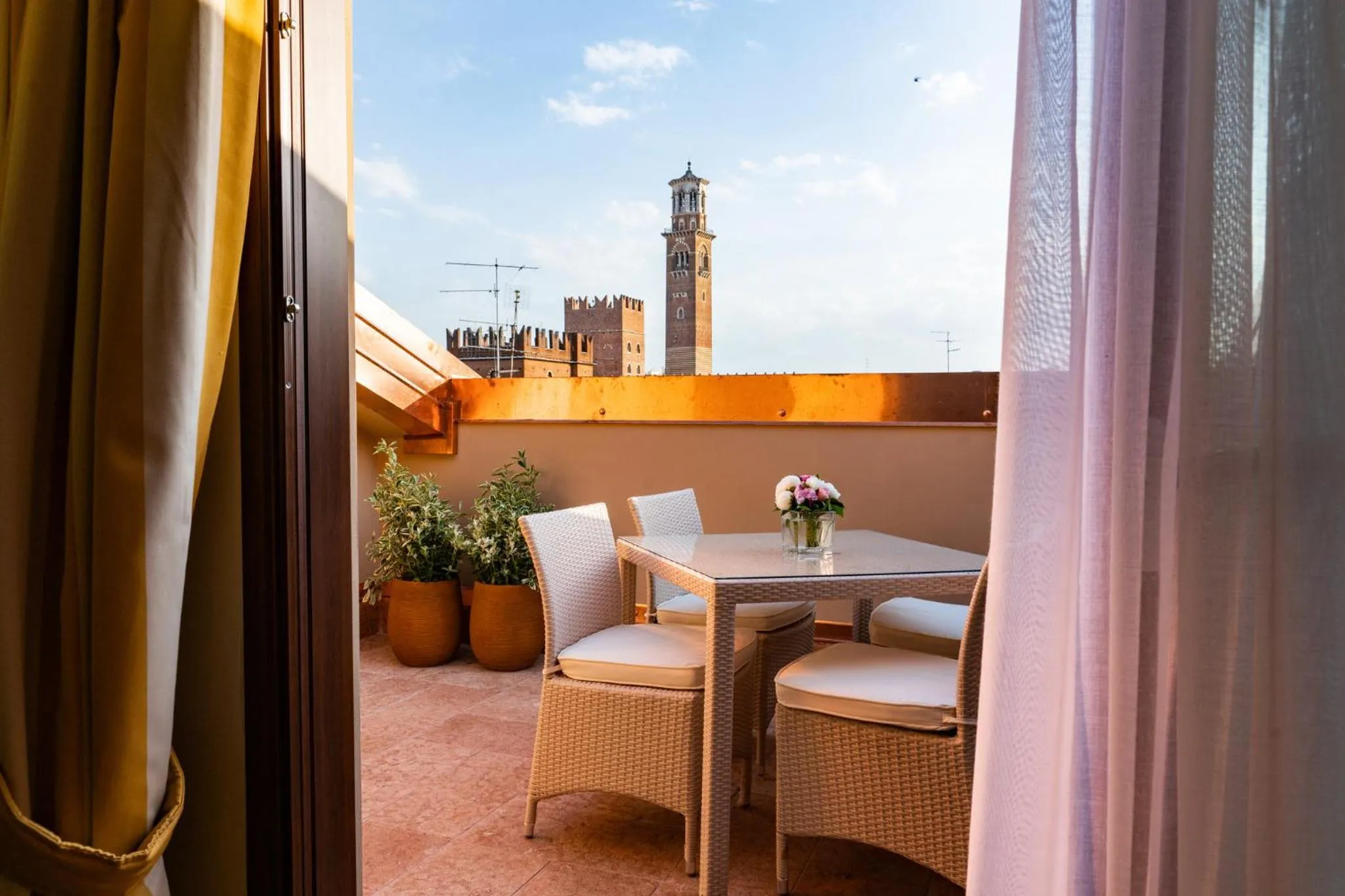 View (from property/room) in Due Torri Hotel