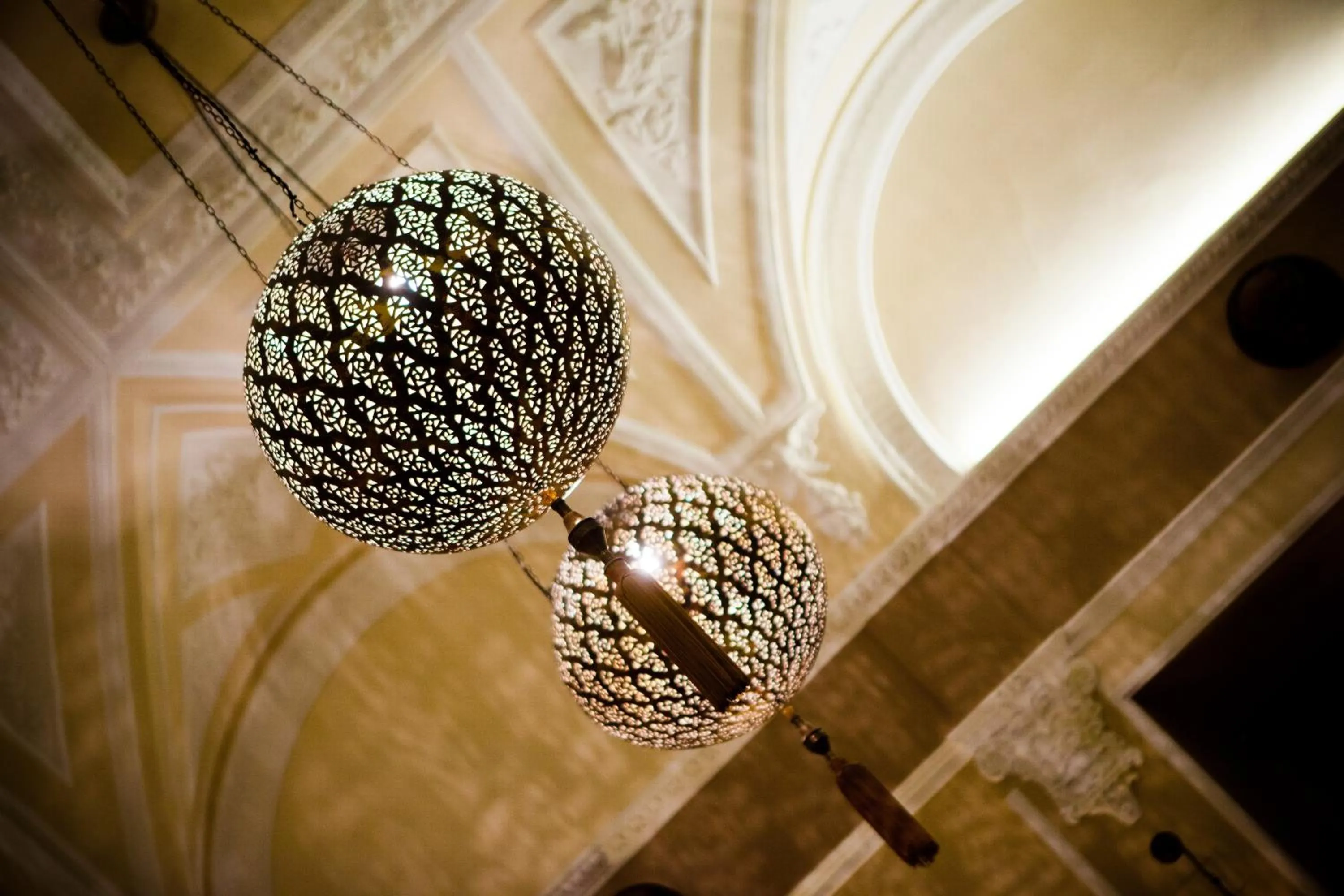 Decorative detail in Hotel Bernini Palace