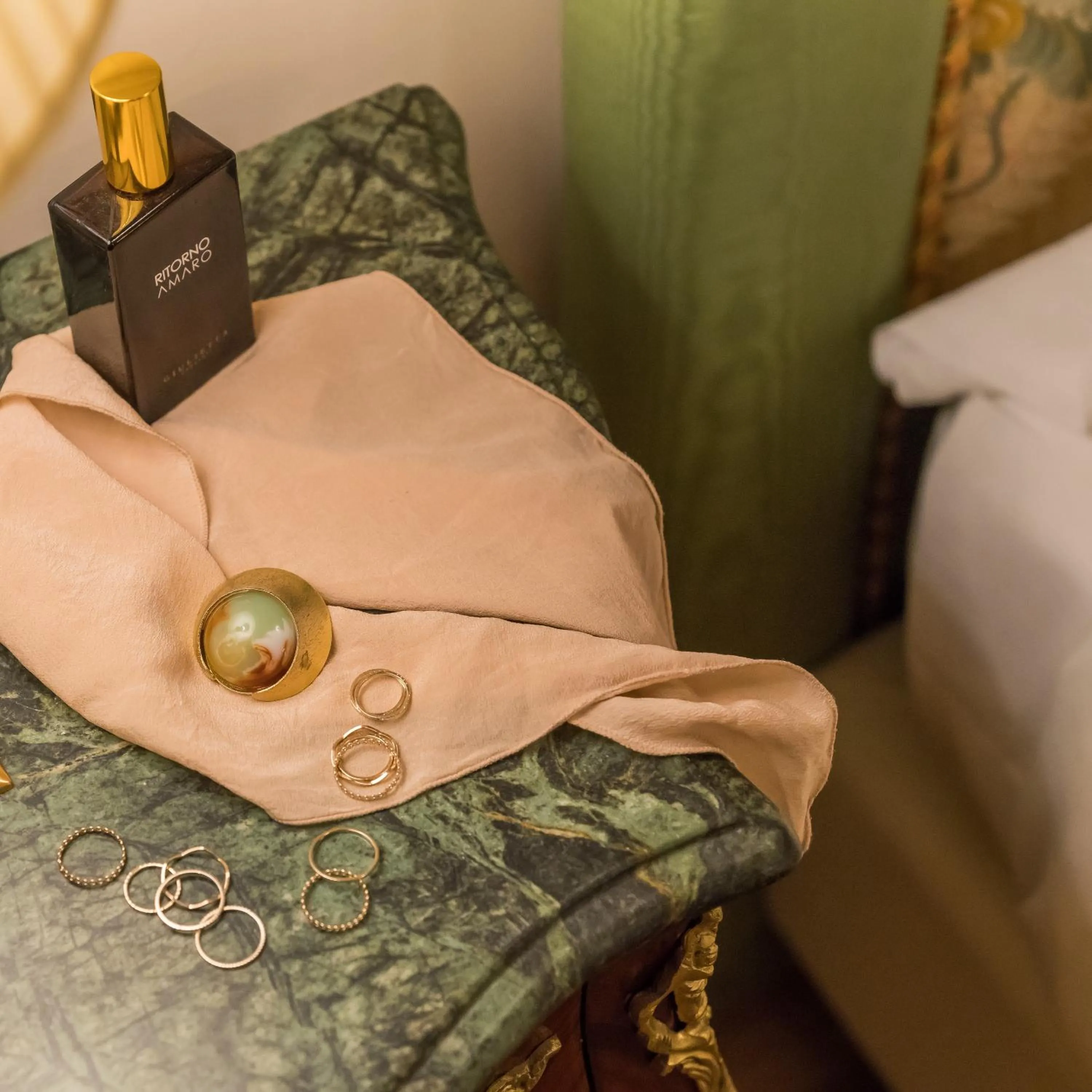 Decorative detail in Hotel Bernini Palace