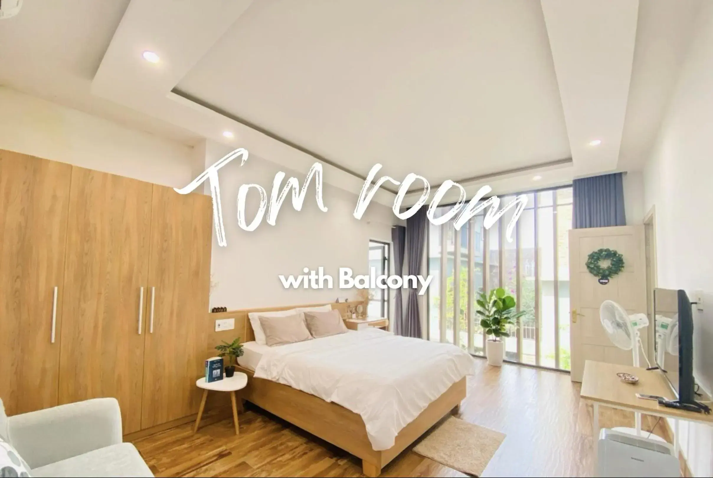 King Room with Balcony in Cloudy Homestay Hoi An King Room with Balcony in Cloudy Homestay Hoi An