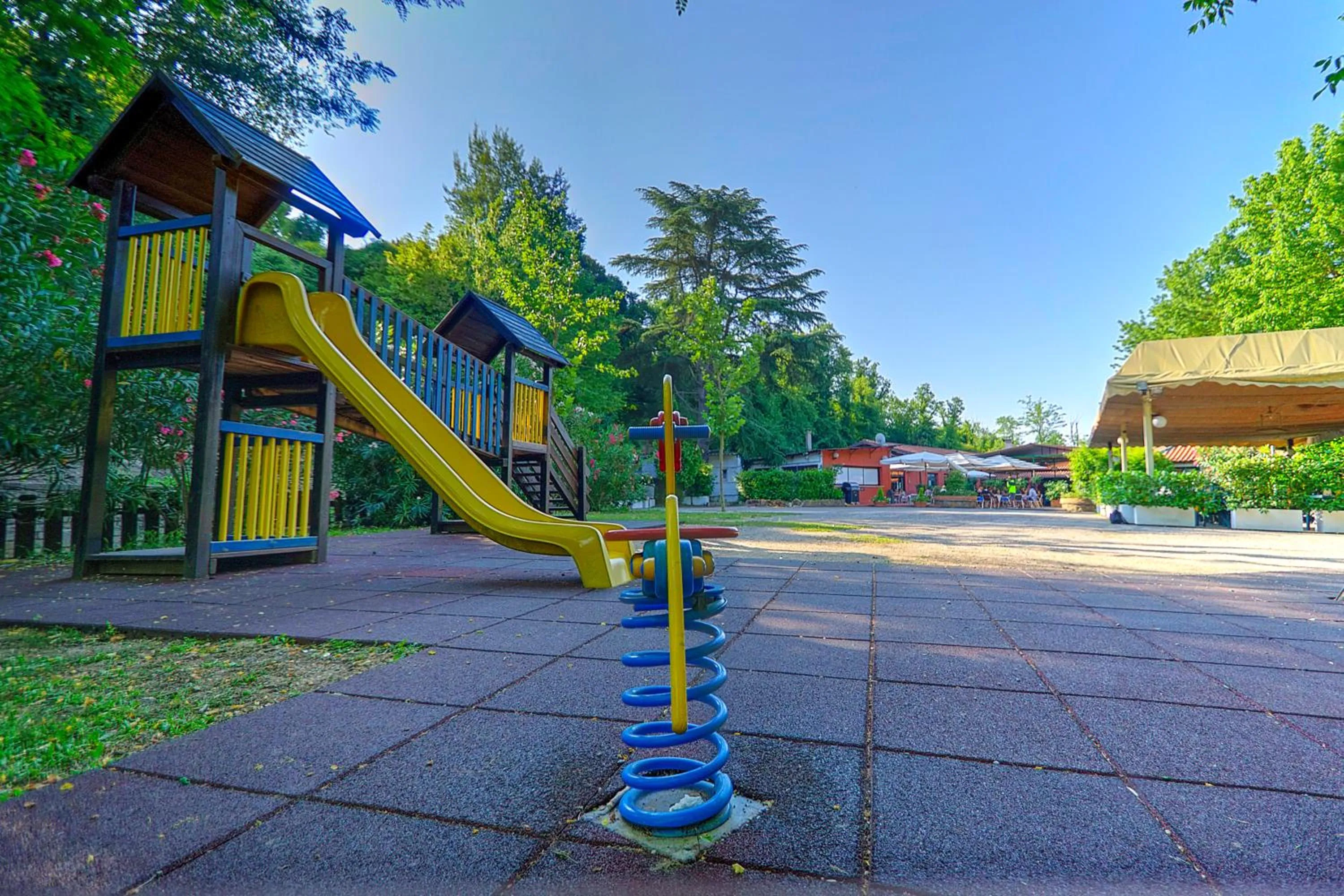 Children play ground in Flaminio Village Bungalow Park