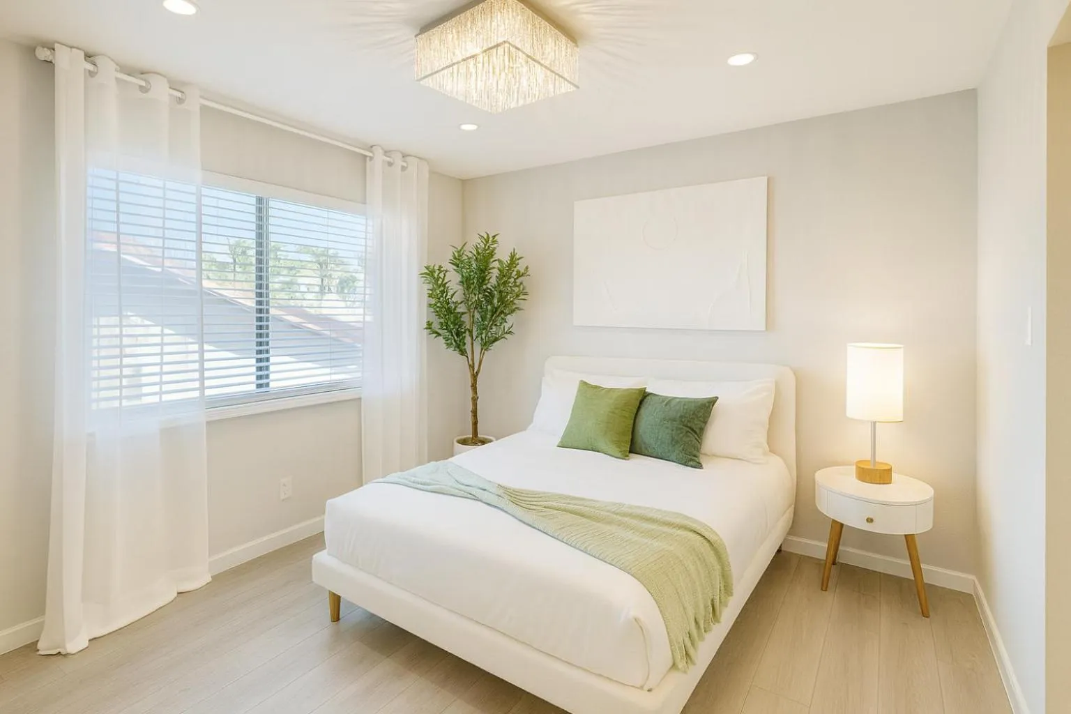 Bedroom, Bed in Sunset Swim, Luxury Vegas Villa with Pool, Hot Tub