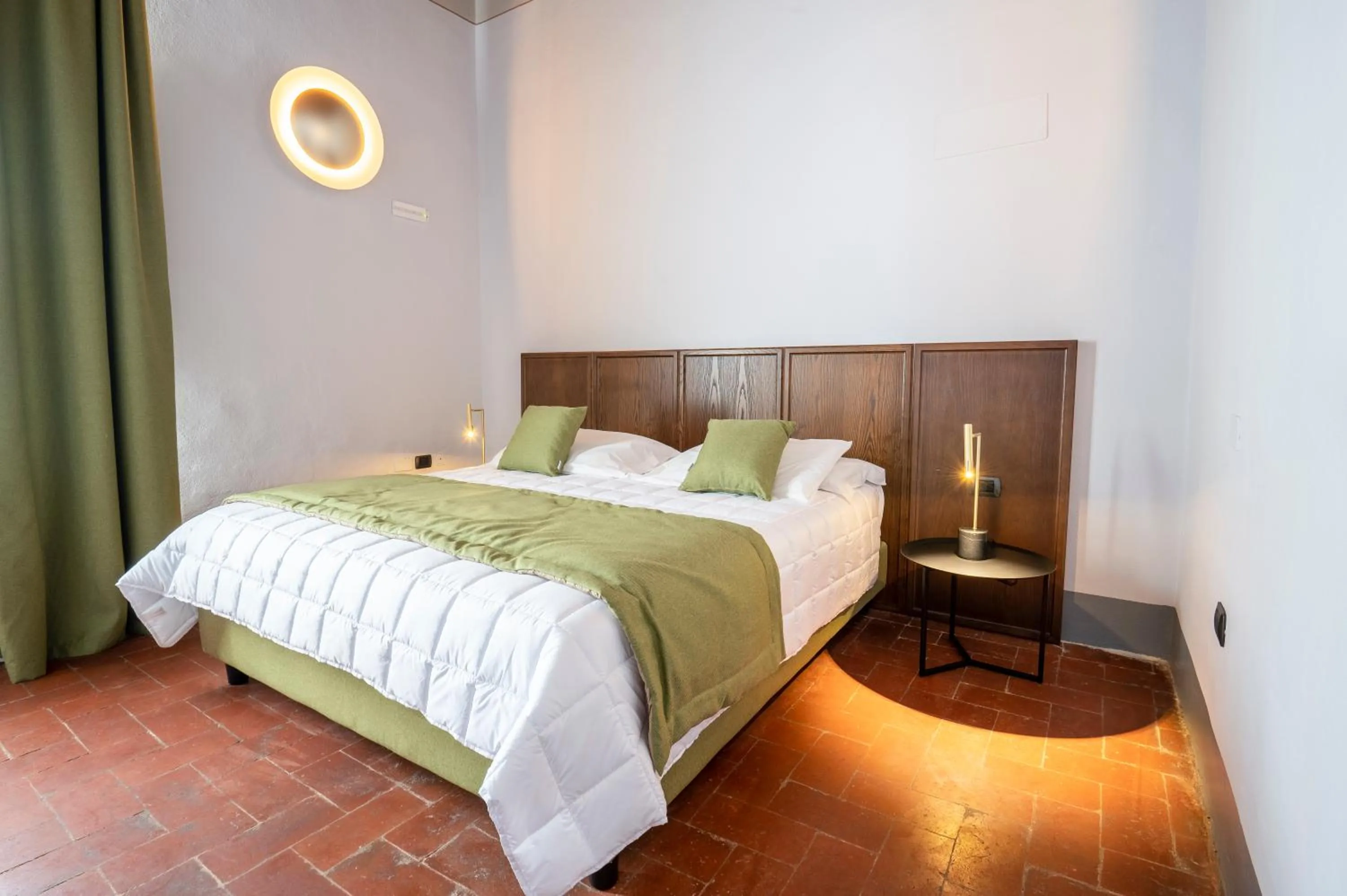 Bed in Hotel Villa Maya