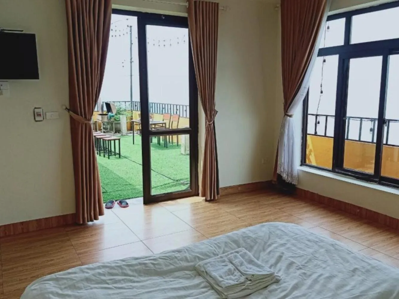 Bed in Sun Villa Tam Đảo