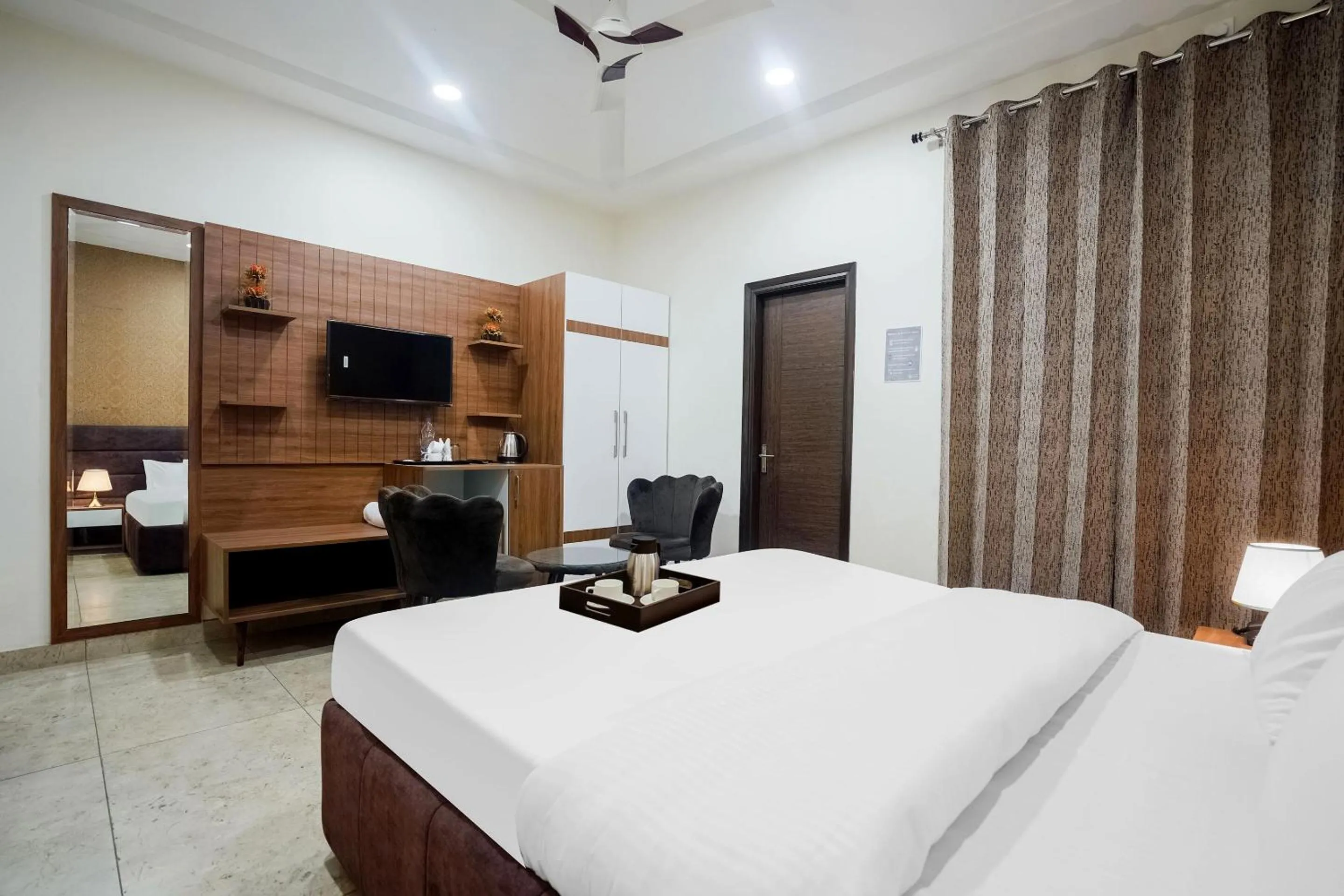 Bedroom, Bed in Hotel O Blue Stone Residency