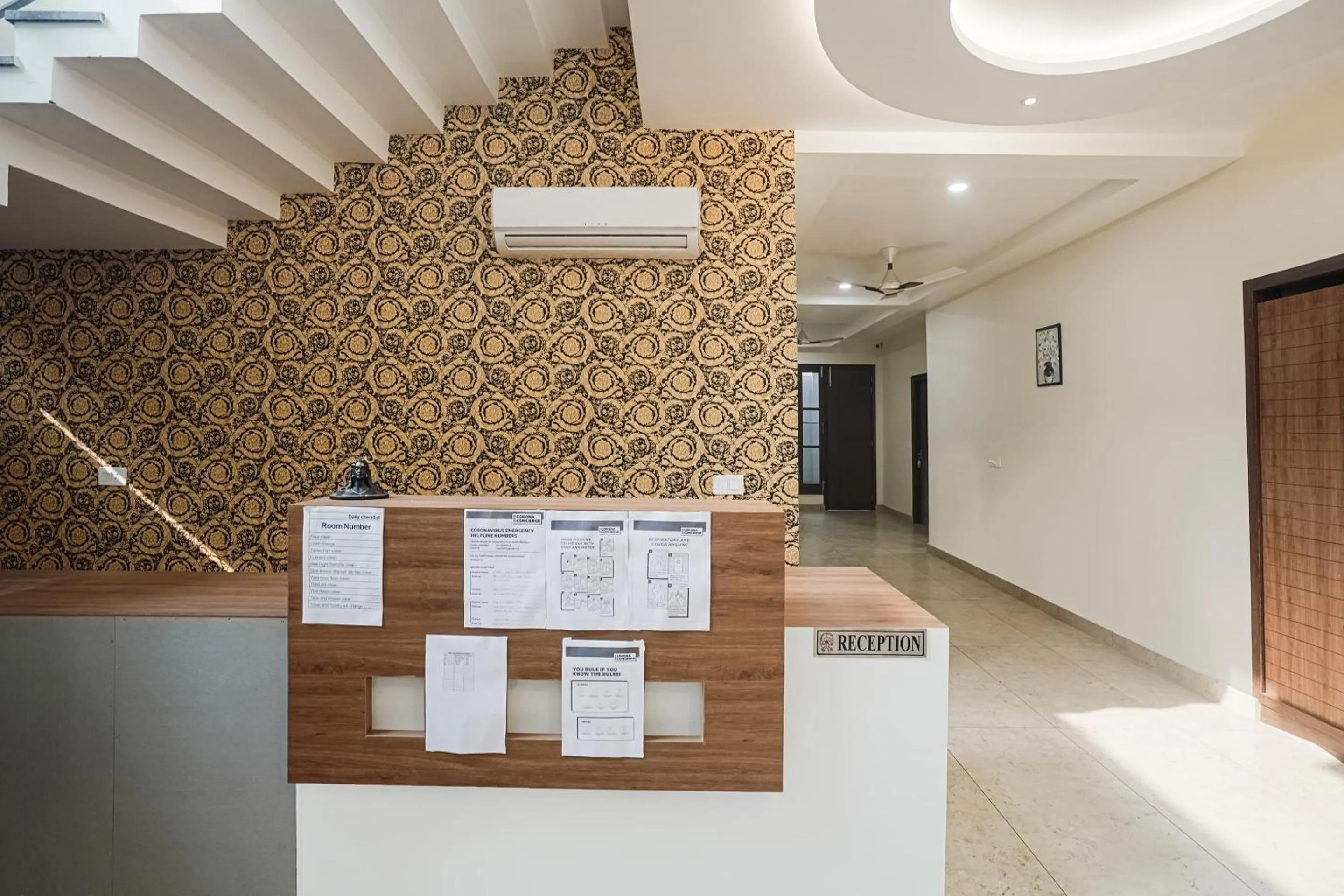 Lobby or reception in Hotel O Blue Stone Residency