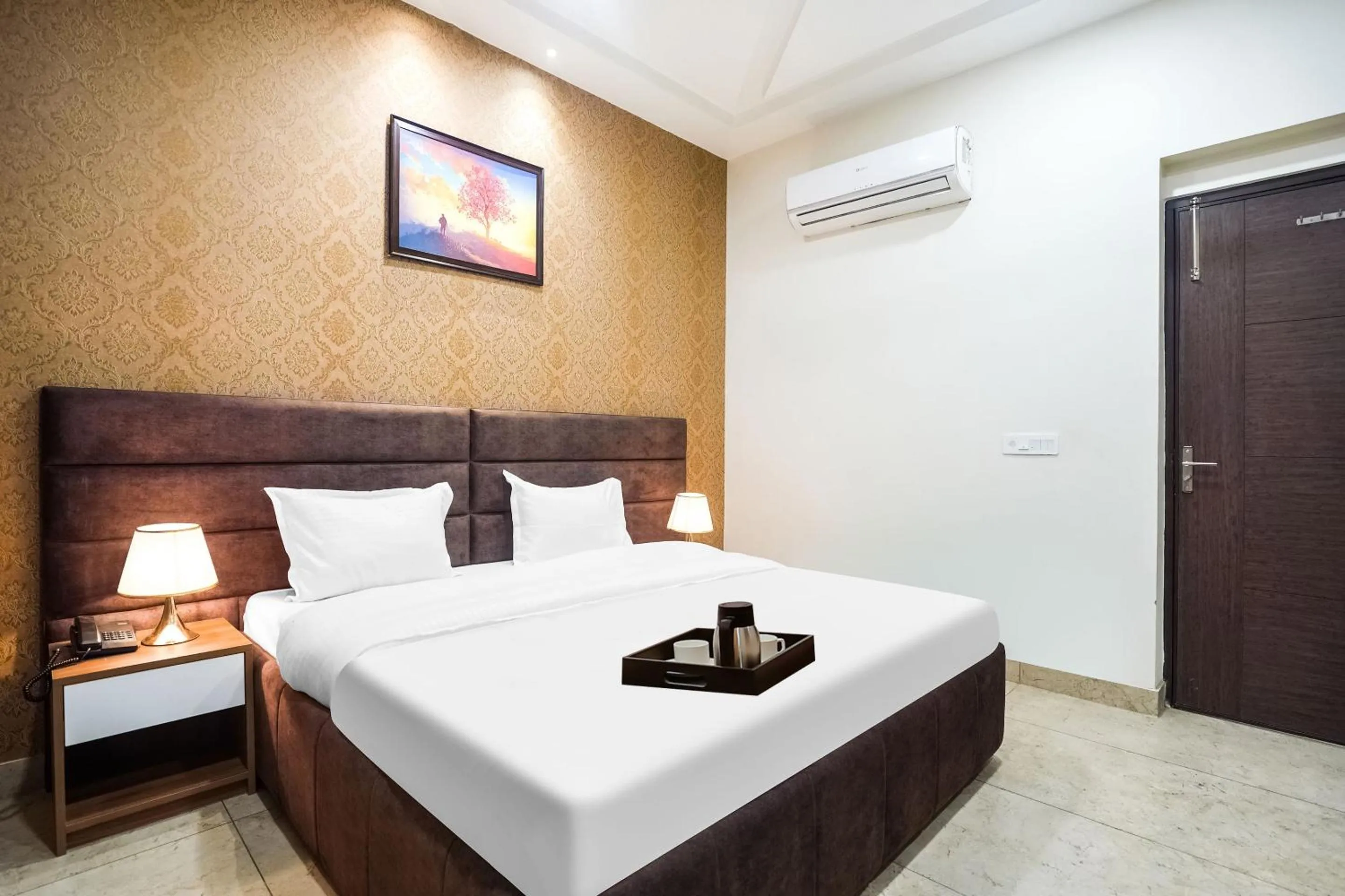 Bedroom, Bed in Hotel O Blue Stone Residency