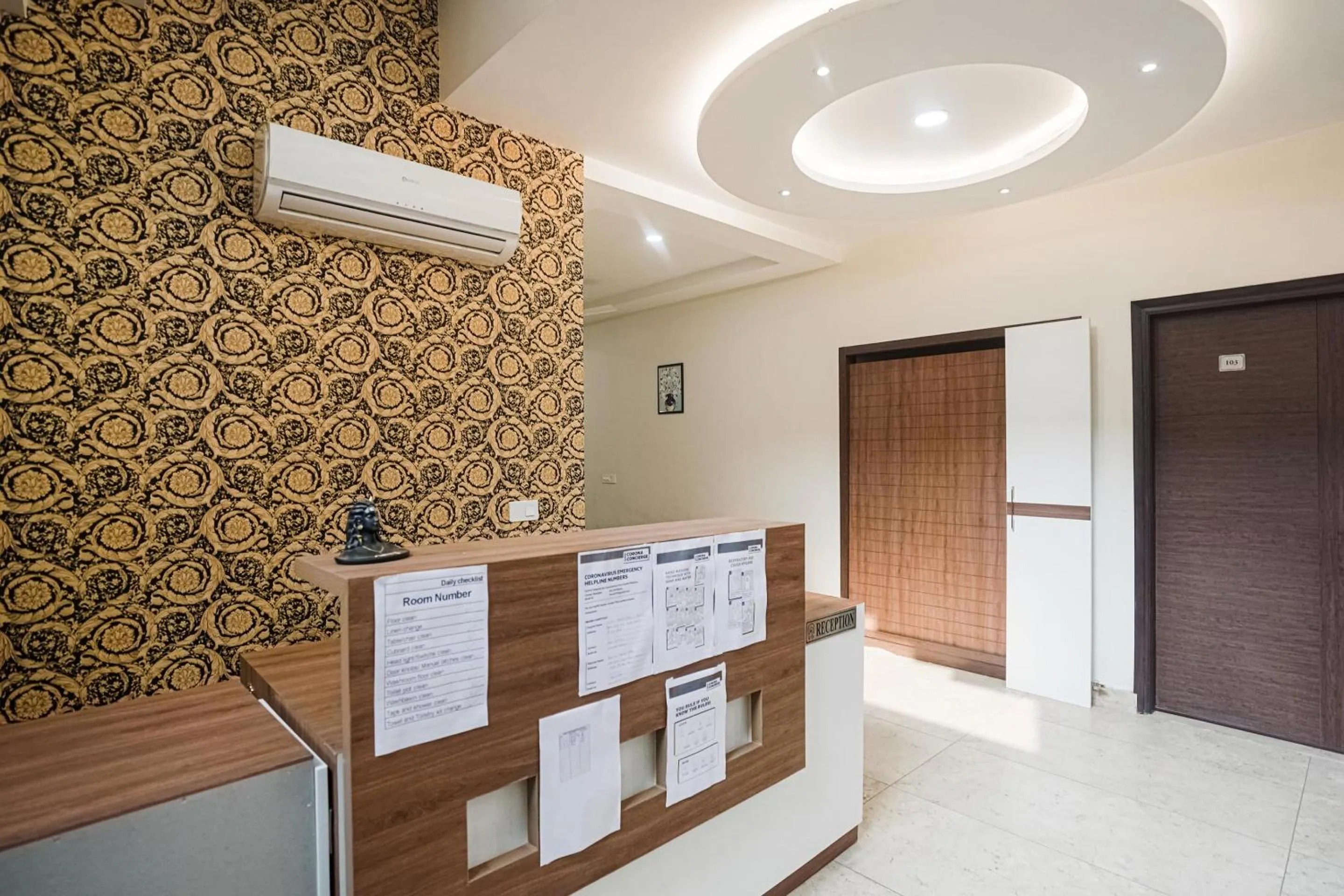 Lobby or reception in Hotel O Blue Stone Residency