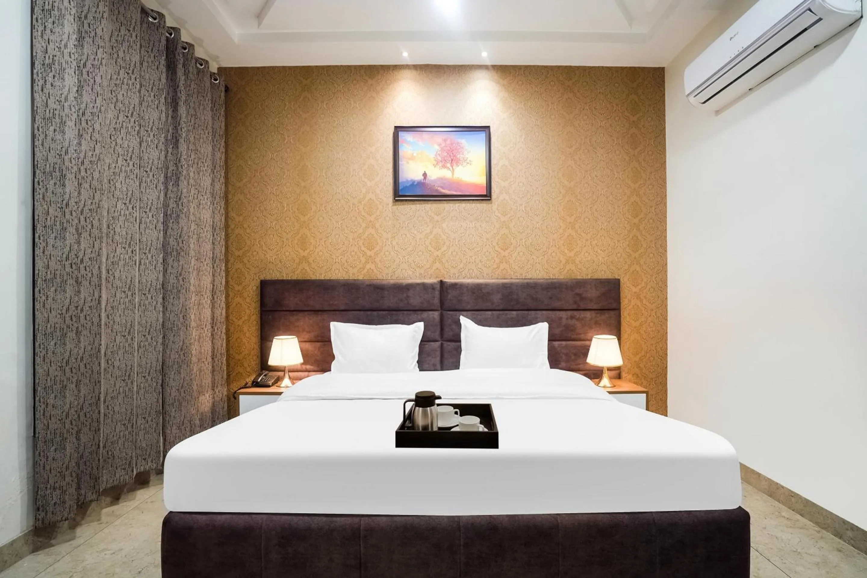 Bedroom, Bed in Hotel O Blue Stone Residency