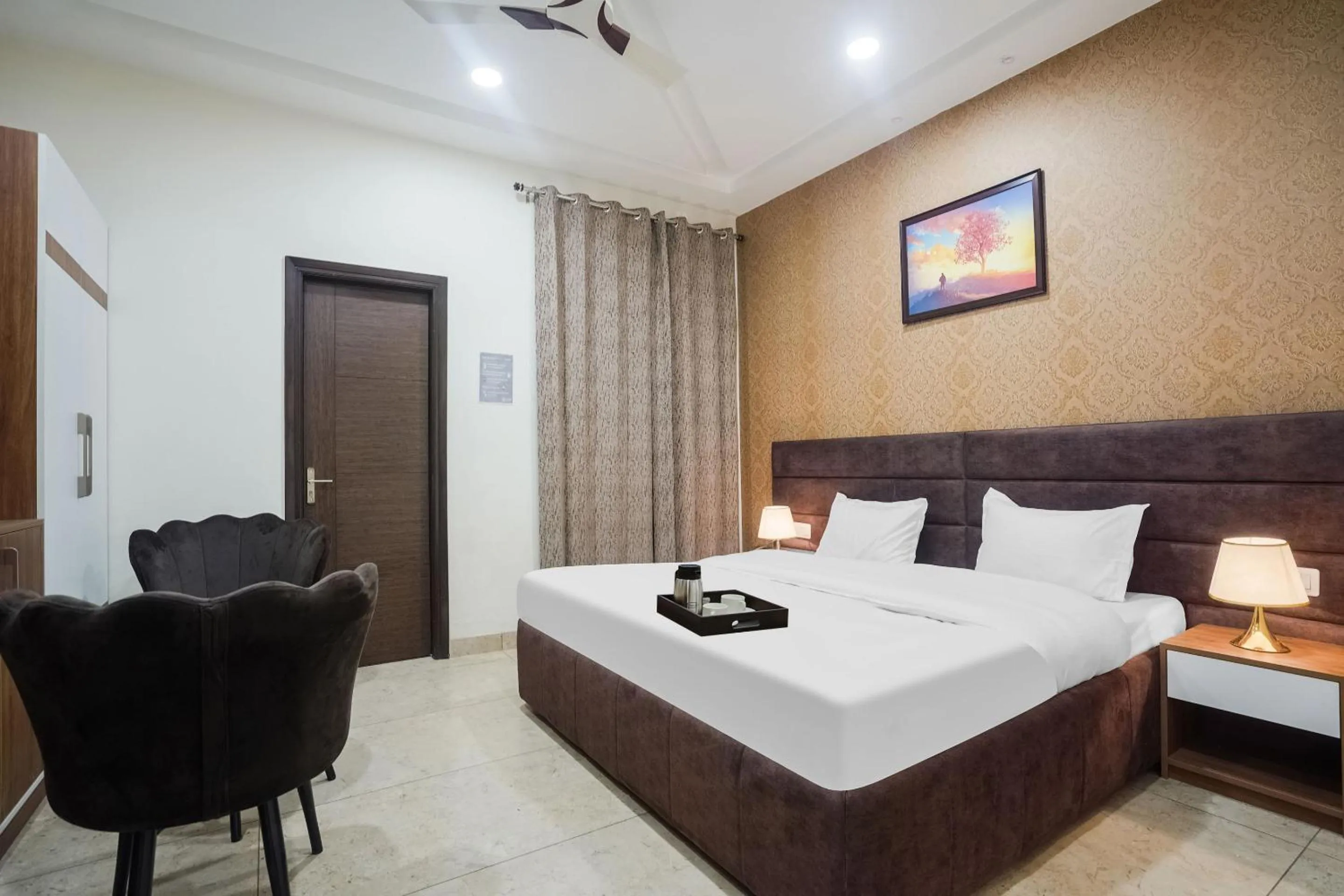 Bedroom, Bed in Hotel O Blue Stone Residency