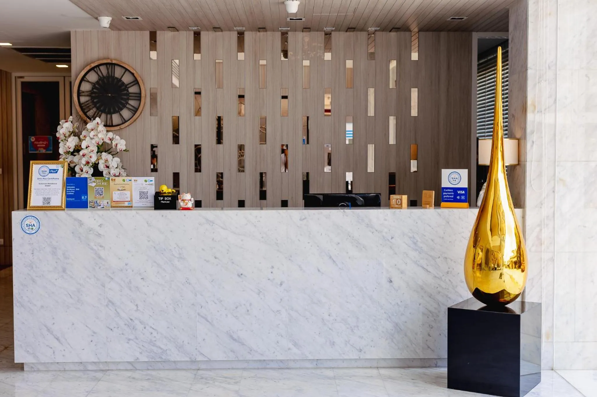 Lobby or reception in SUBANAN Residence - SHA Extra Plus Certified