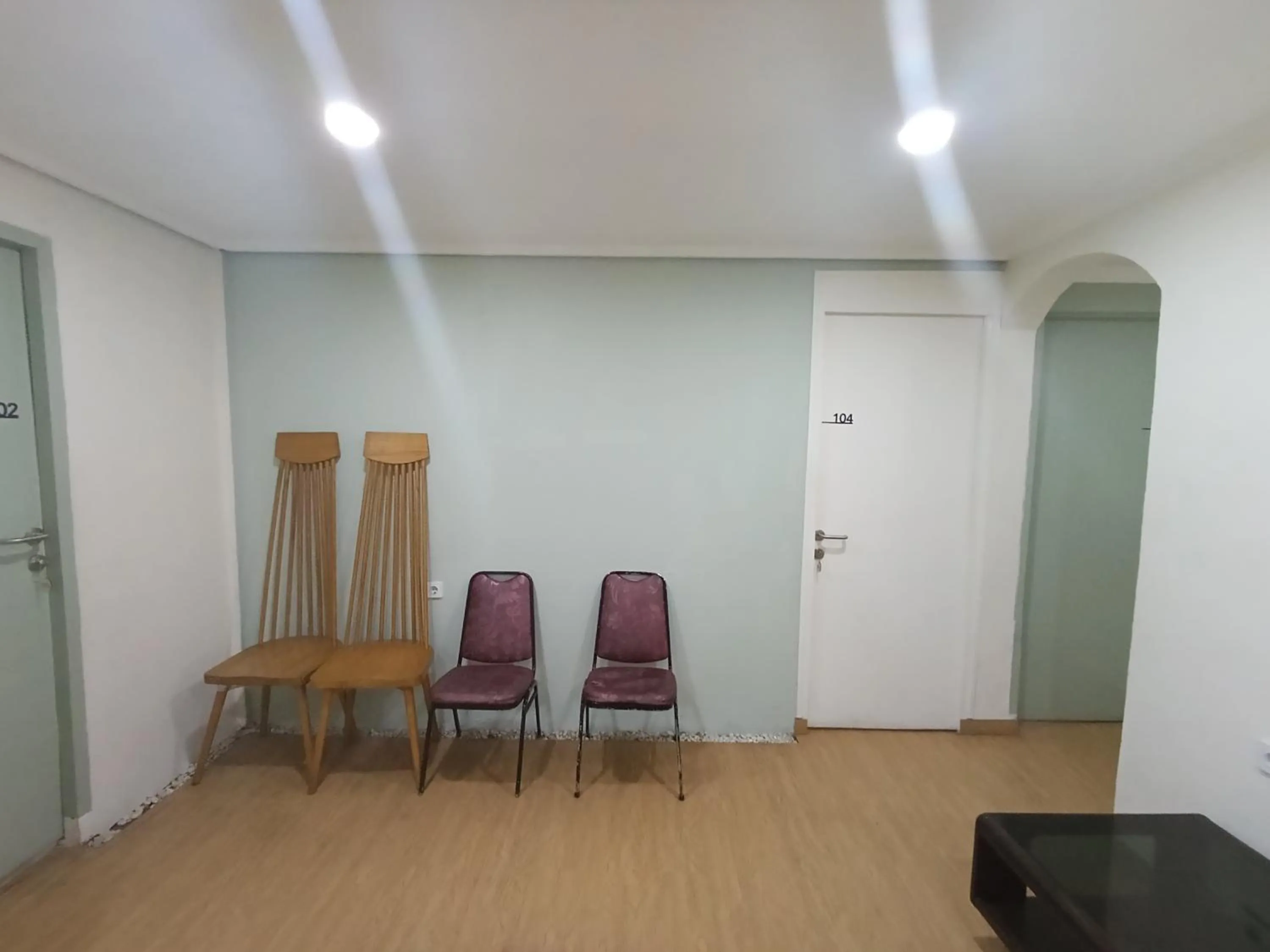 Seating area in Mamifokobo Guest House