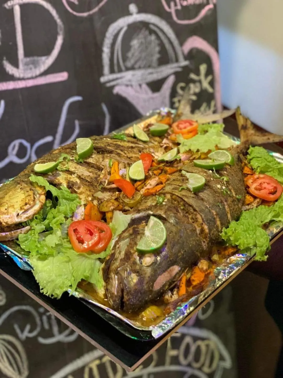 Food in Lucky Sea Beach Hotel