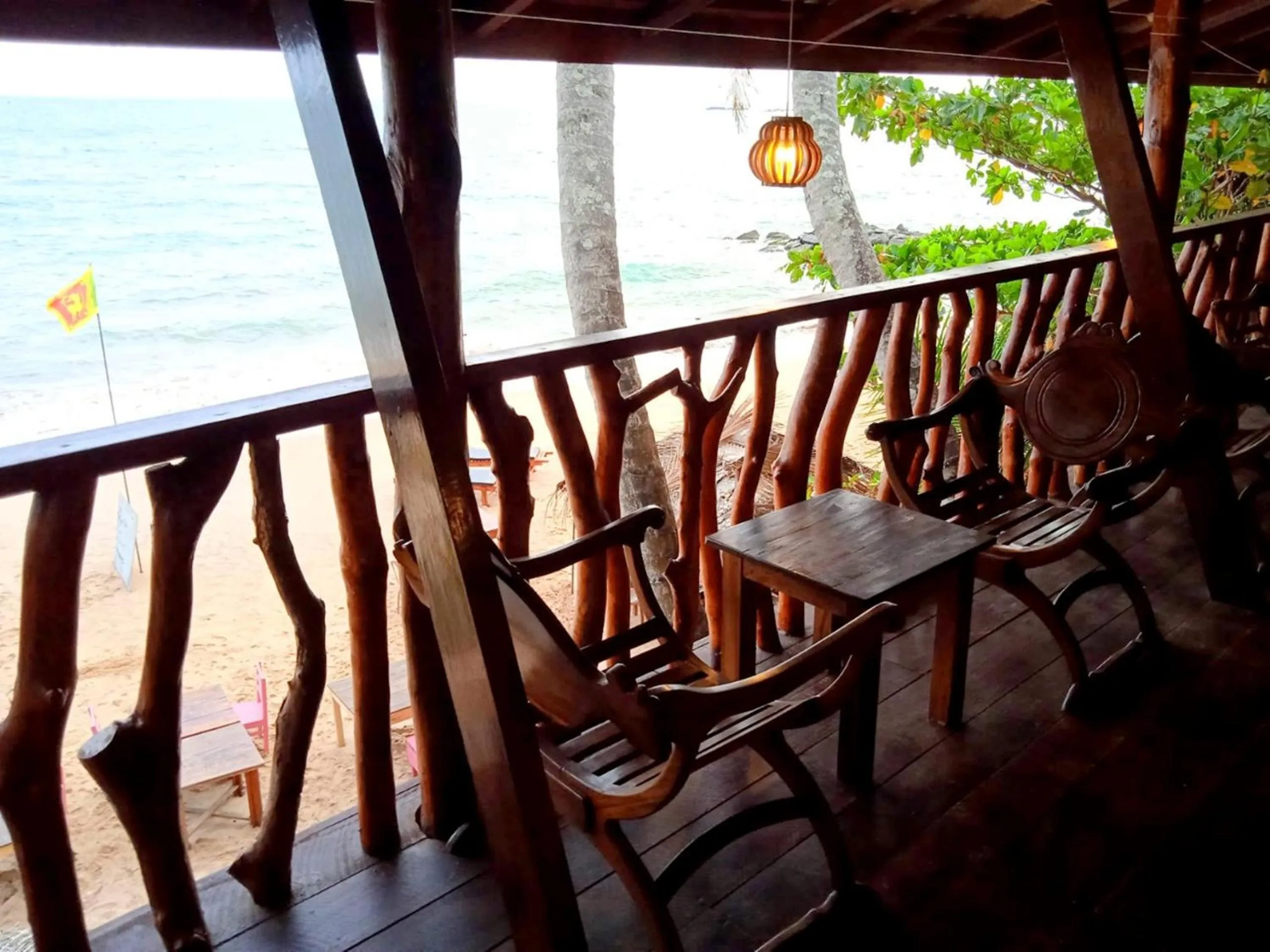 Balcony/Terrace in Lucky Sea Beach Hotel