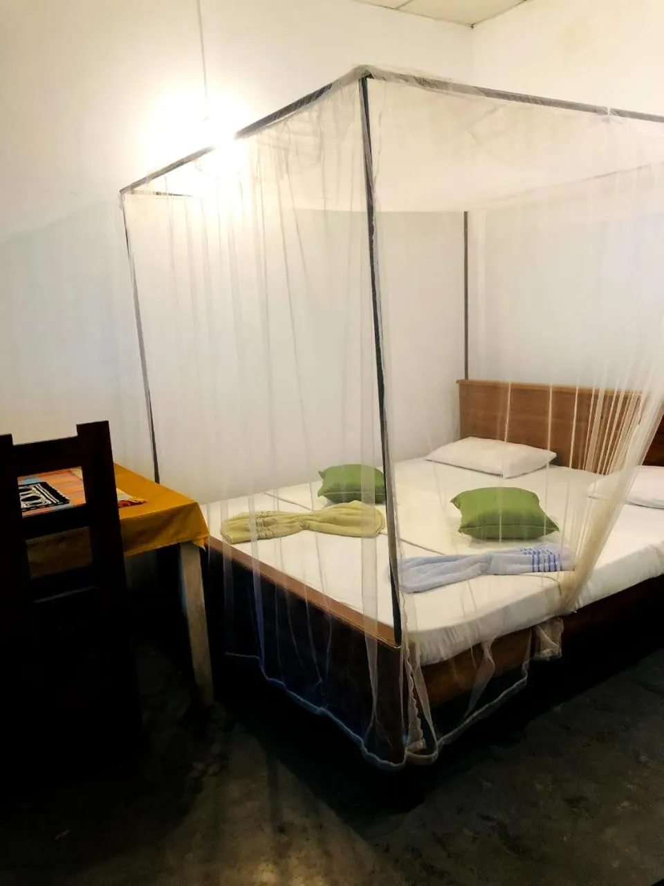 Bed in Lucky Sea Beach Hotel