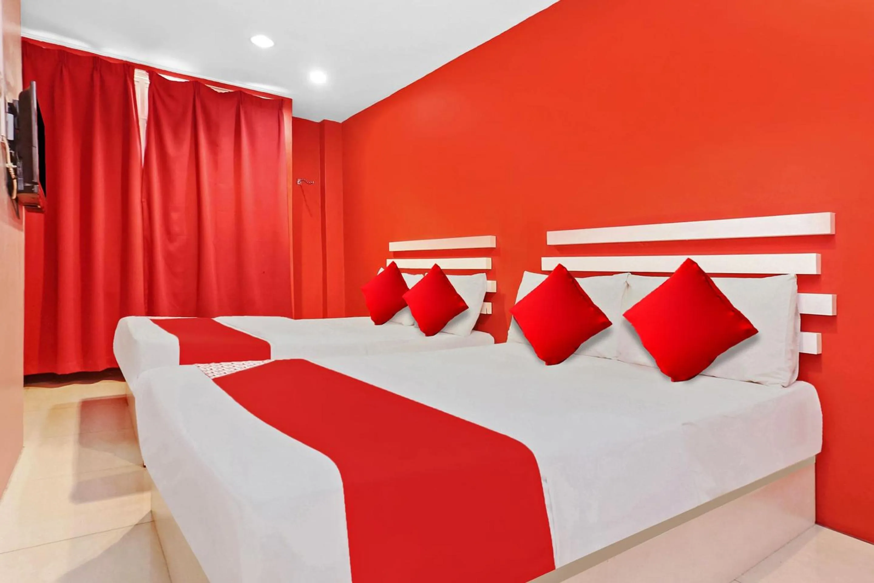 Bedroom, Bed in Hotel O My New Home Hotel