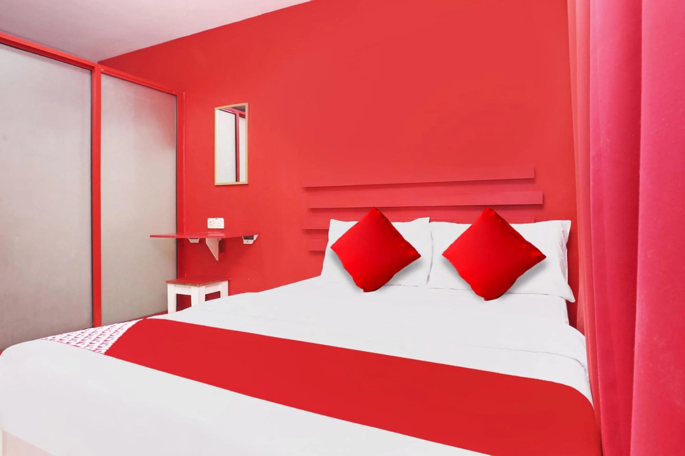 Bedroom, Bed in Hotel O My New Home Hotel