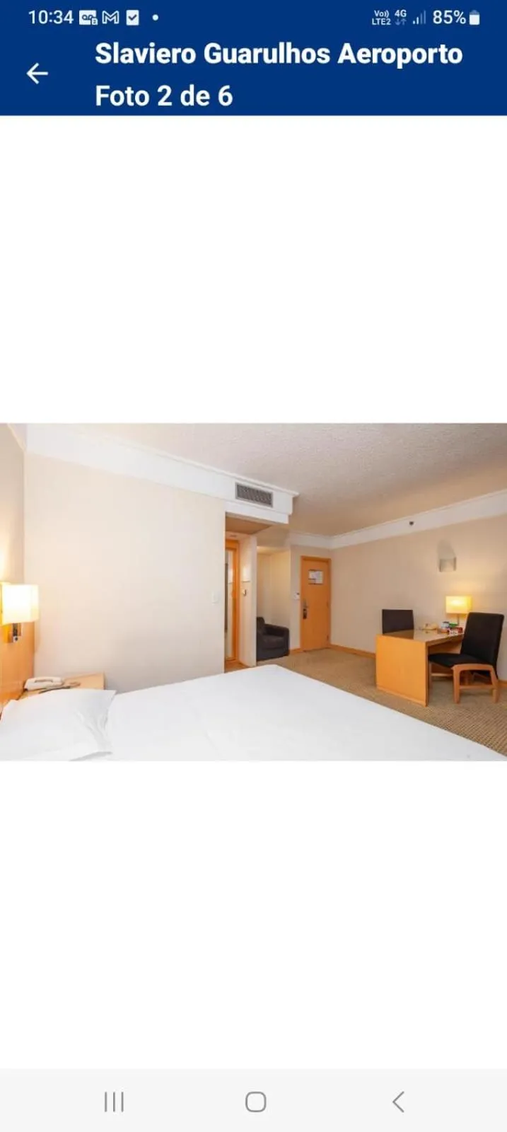 Bed in Guarulhos flat services, aeroporto