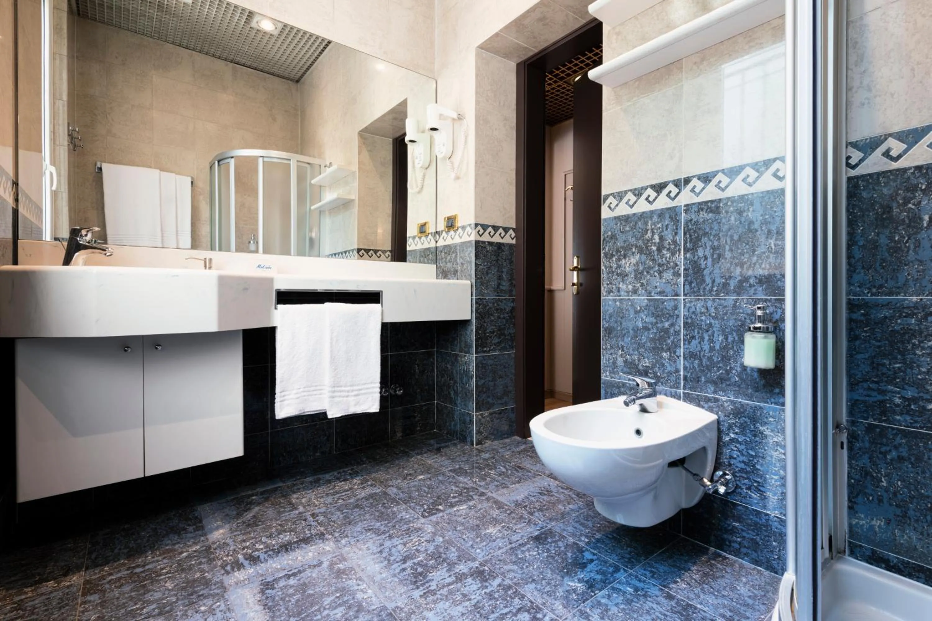 Bathroom in Mokinba Hotels Montebianco