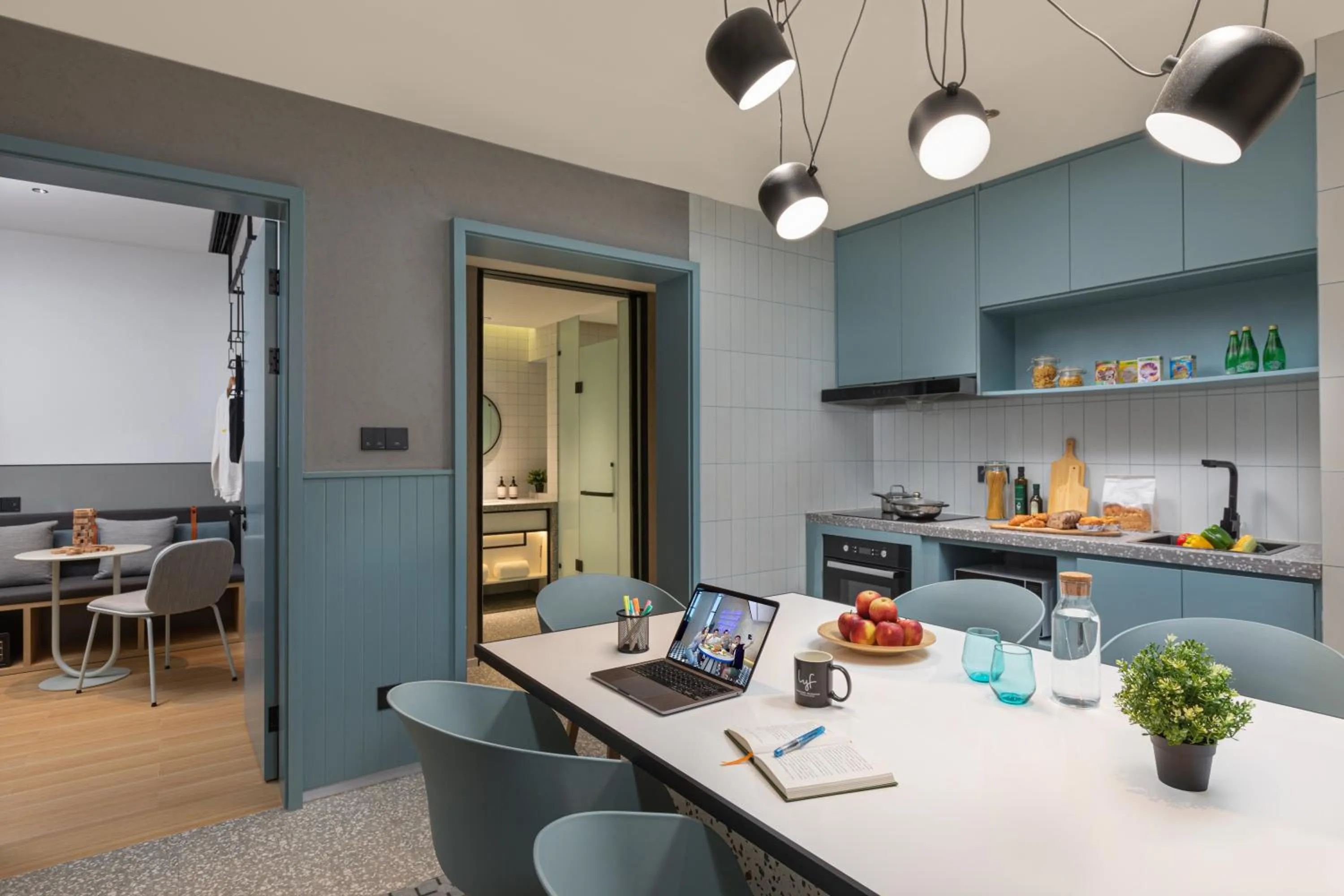 Kitchen or kitchenette in lyf by Ascott Hongqiao Shanghai NECC