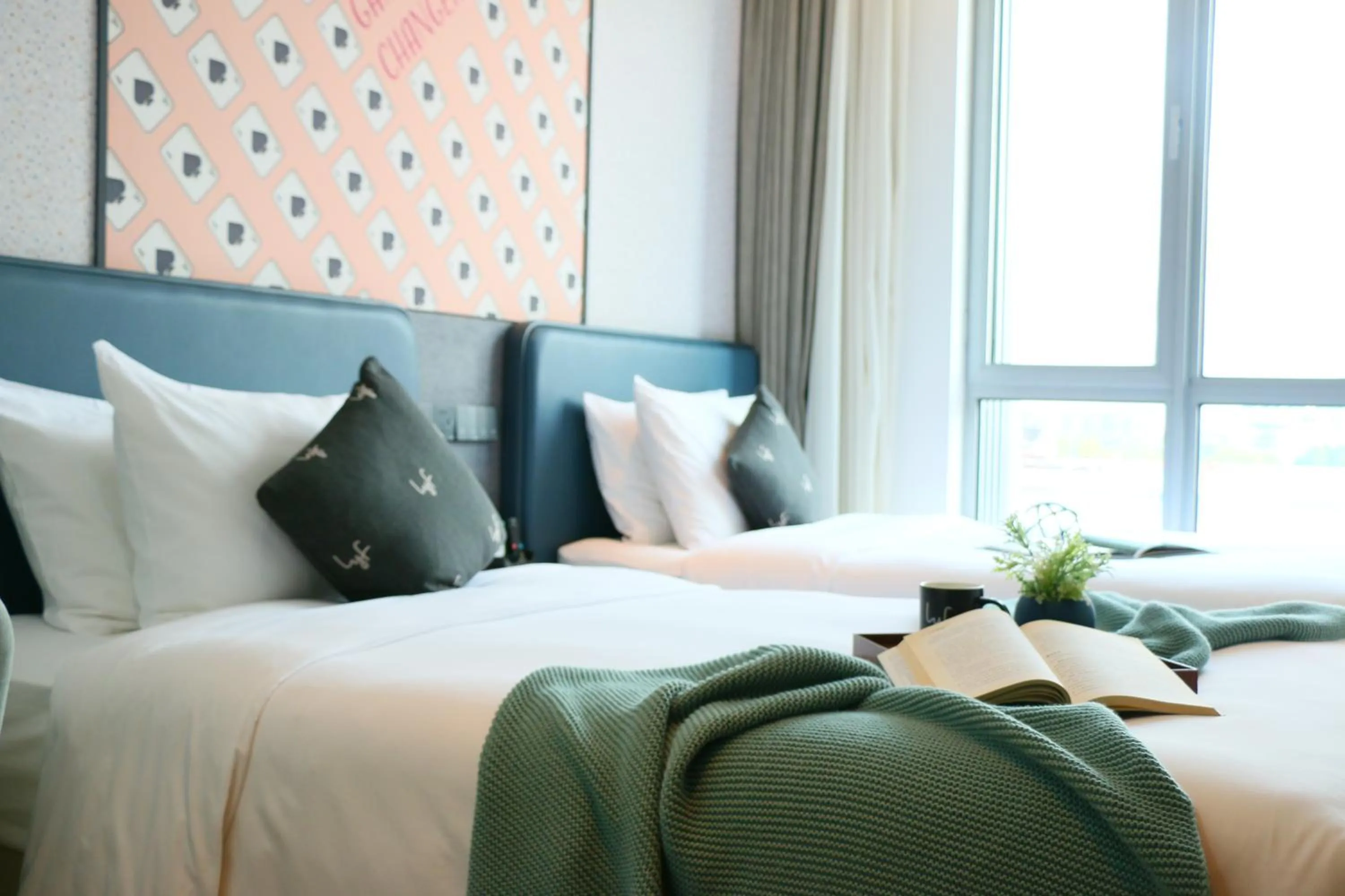 Bedroom, Bed in lyf by Ascott Hongqiao Shanghai NECC