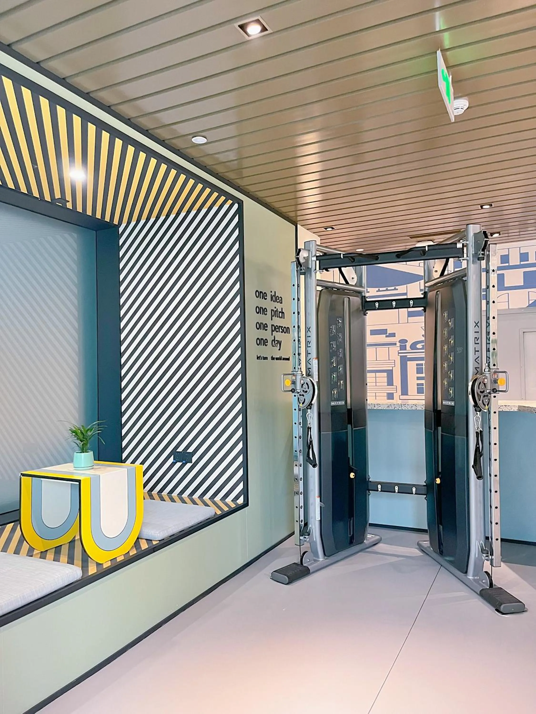 Fitness centre/facilities in lyf by Ascott Hongqiao Shanghai NECC