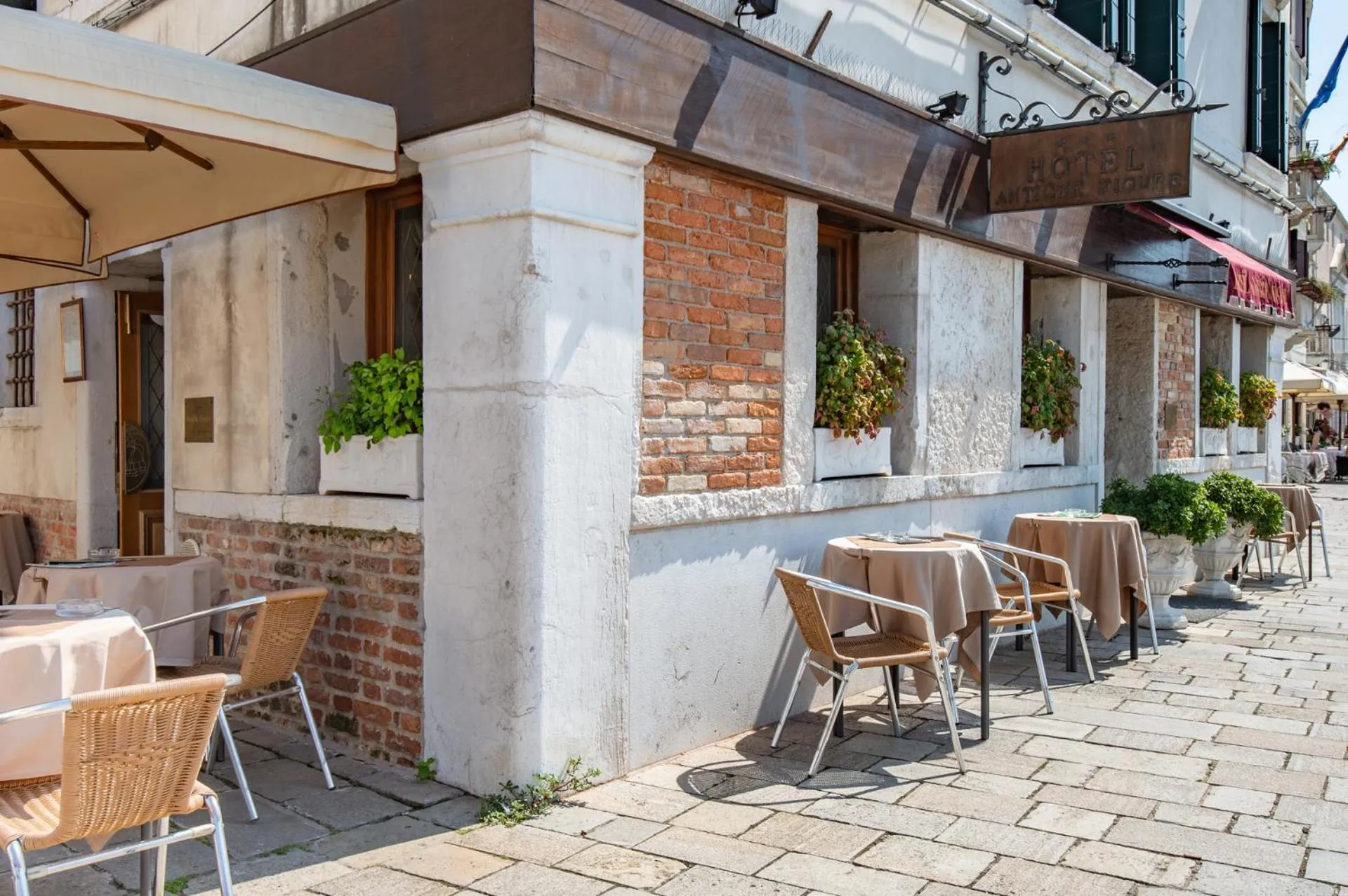 Balcony/Terrace in Hotel Antiche Figure