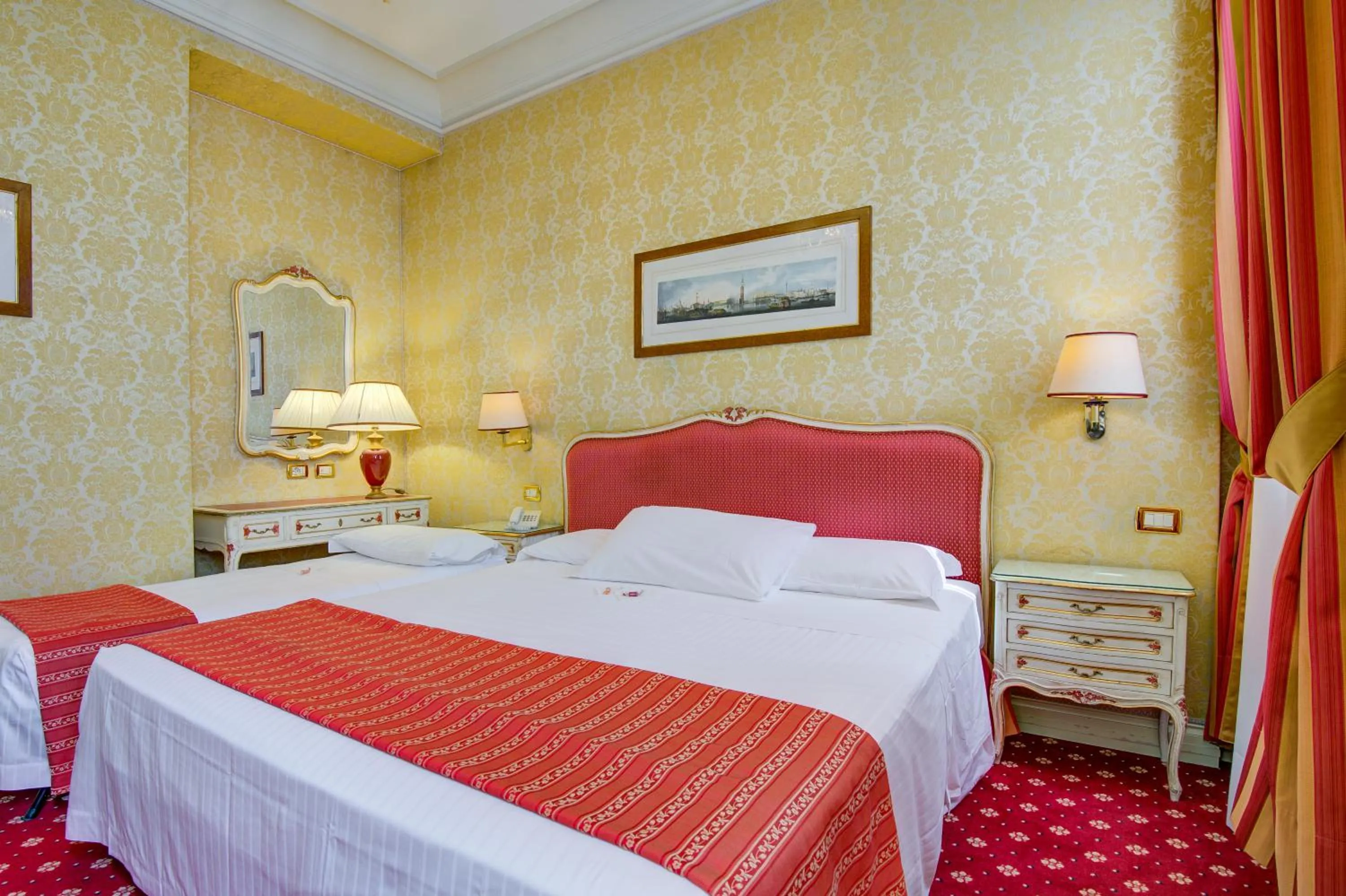 Bed in Hotel Antiche Figure