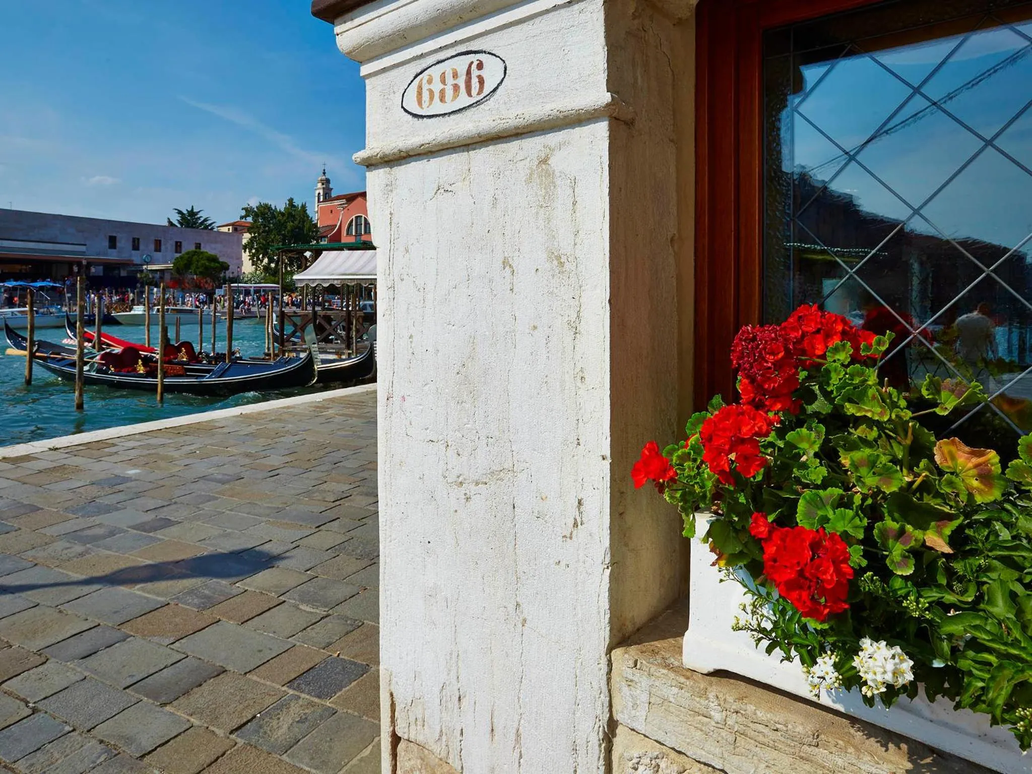 View (from property/room) in Hotel Antiche Figure