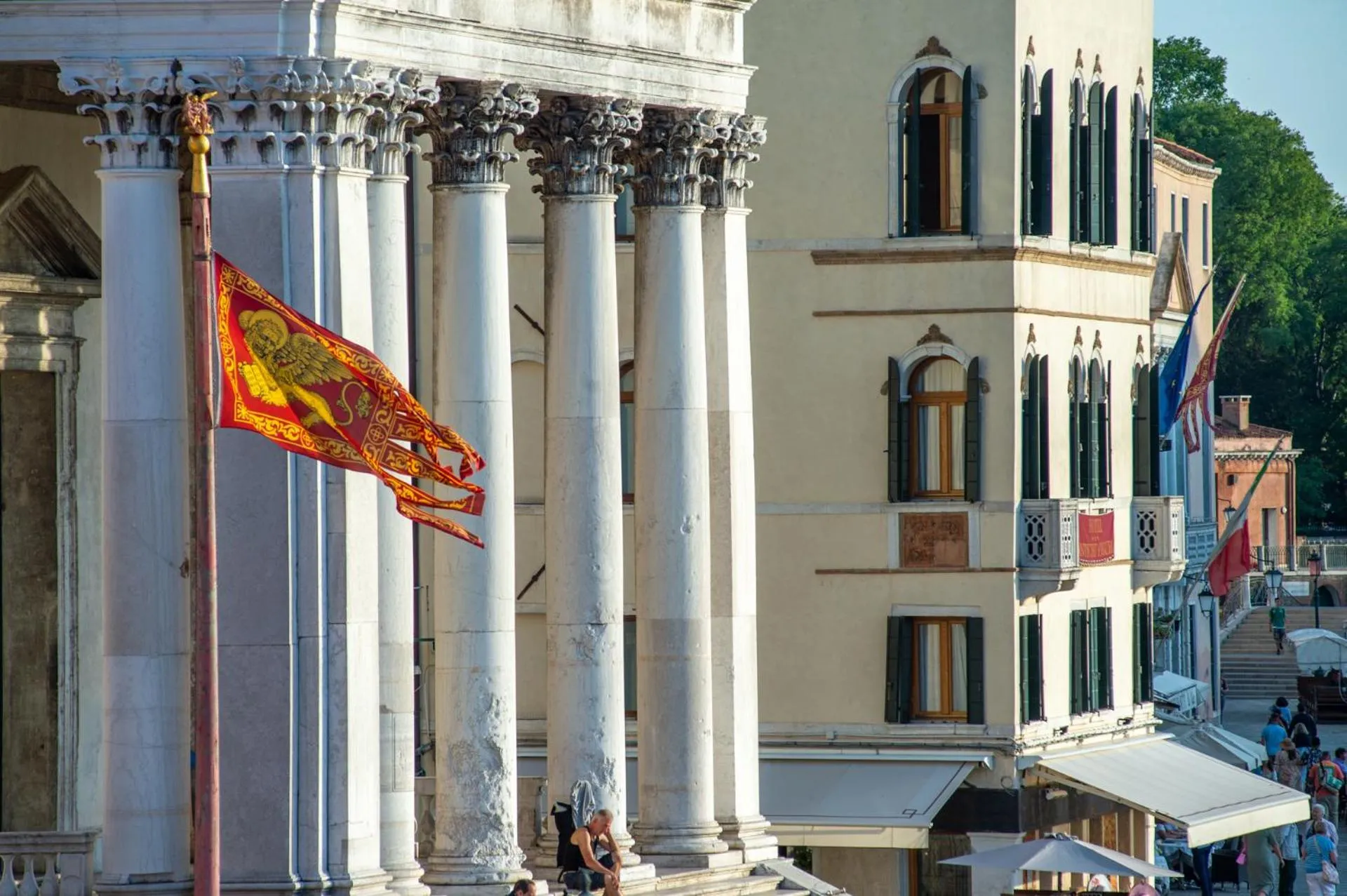Balcony/Terrace in Hotel Antiche Figure