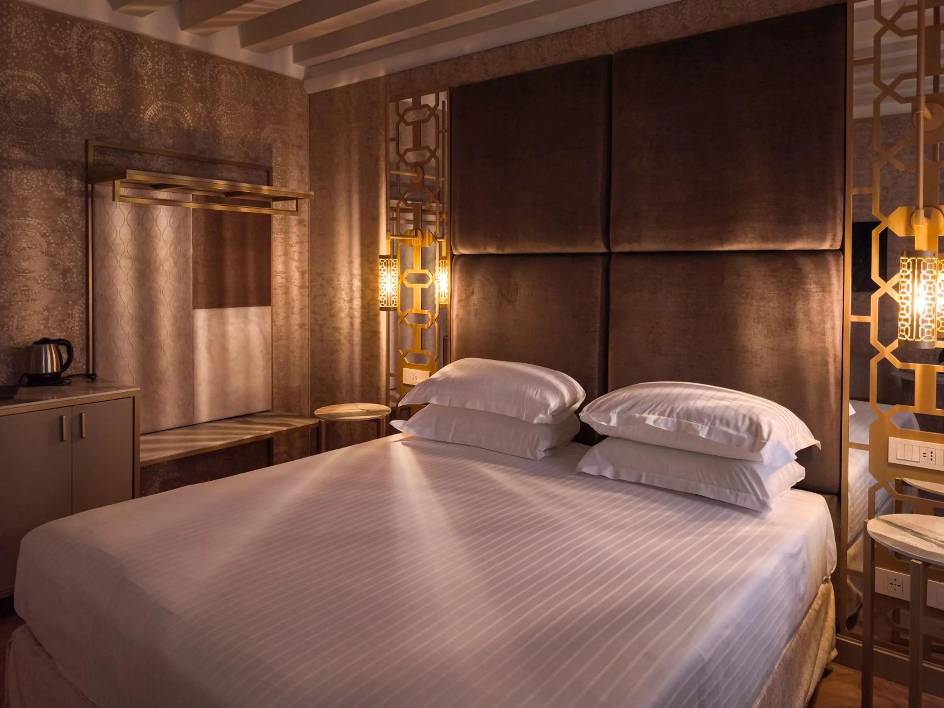 Bed in Hotel Antiche Figure