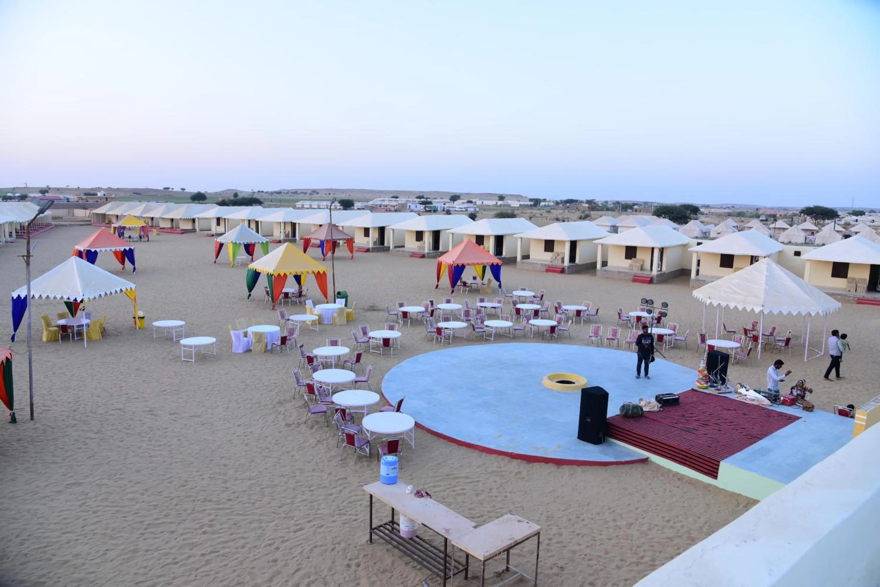 Sea view in Garh Rajputana camp