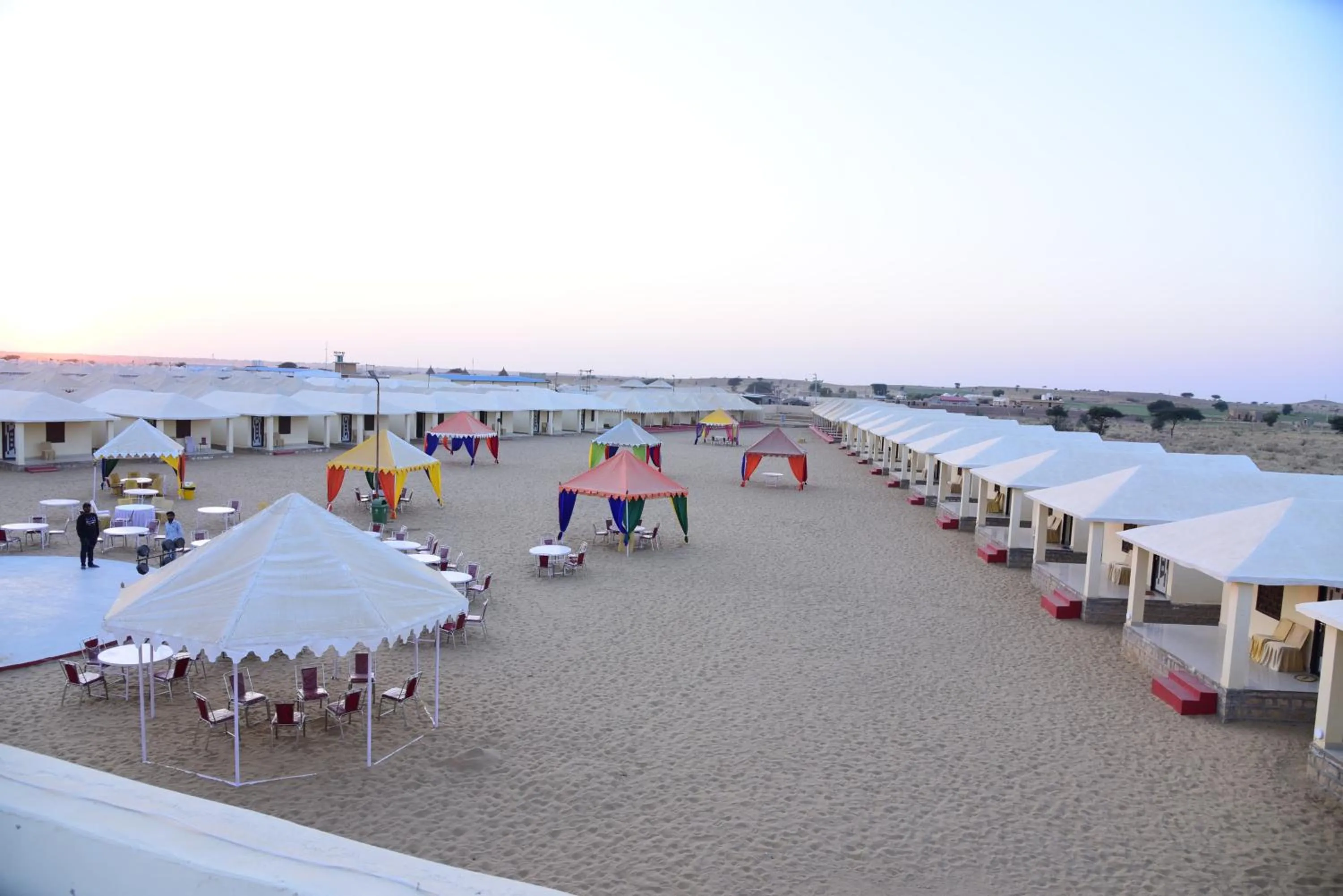 Beach in Garh Rajputana camp