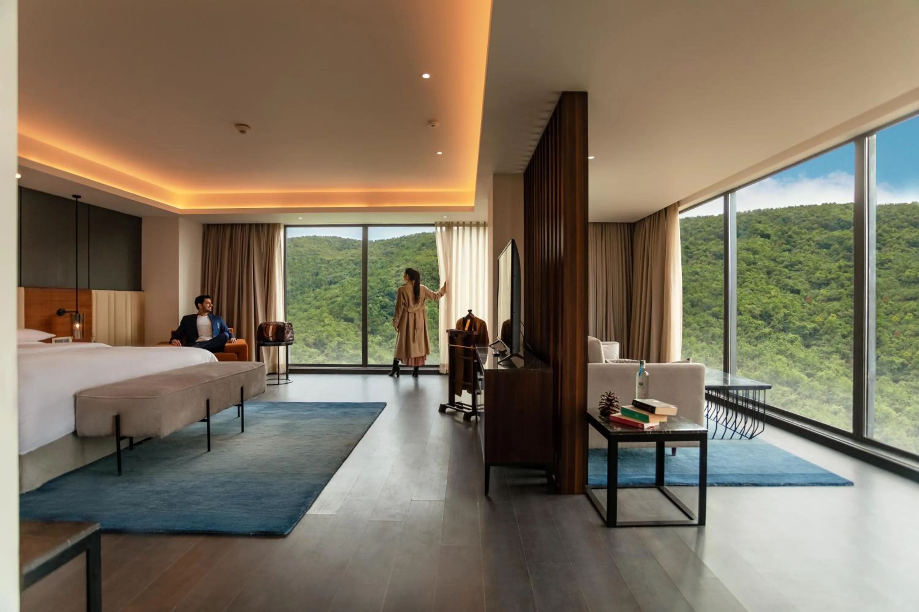 Bedroom, Bed in Hyatt Regency Dehradun Resort and Spa