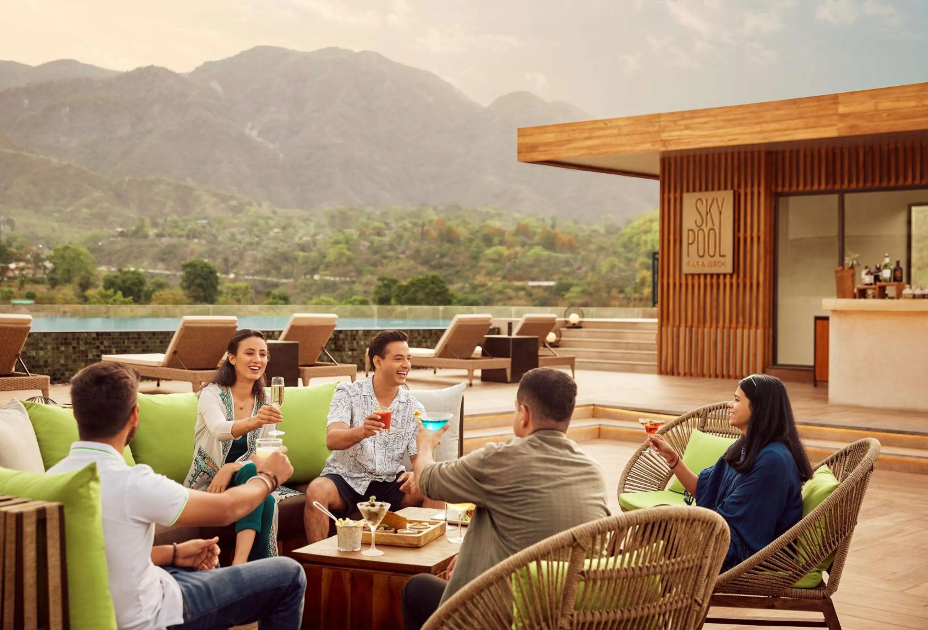 Balcony/Terrace in Hyatt Regency Dehradun Resort and Spa