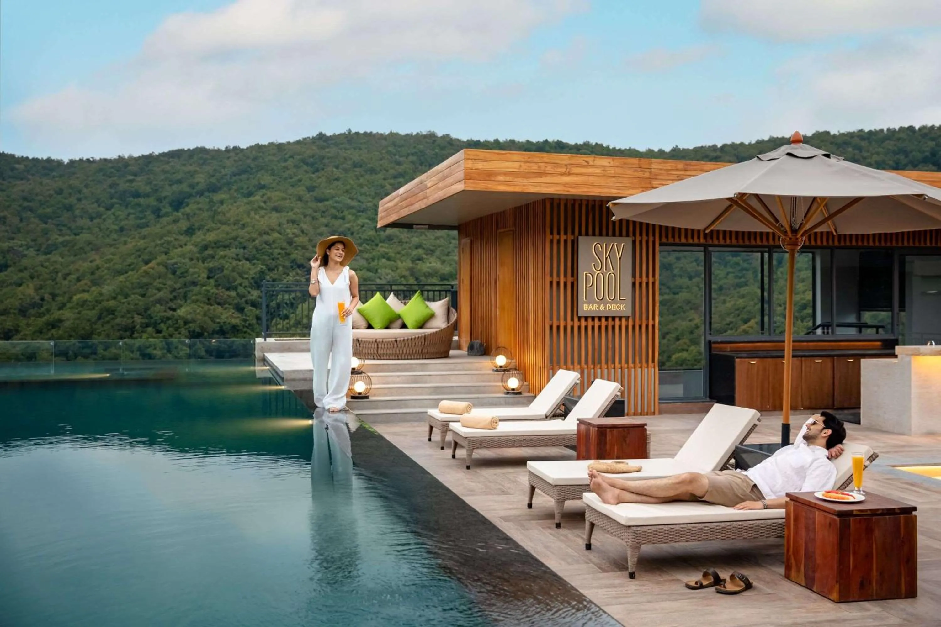 Patio in Hyatt Regency Dehradun Resort and Spa